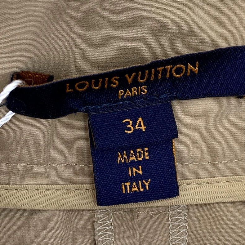 Louis Vuitton Louis Vuitton 22 khaki cotton buttoned slacks pants Size US 34 / EU 50 - 5 Thumbnail