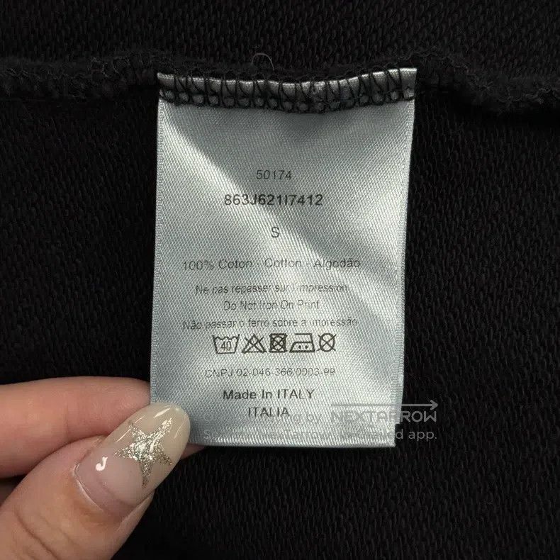 Dior Dior Black slogan logo sweatshirt Size US S / EU 44-46 / 1 - 6 Thumbnail