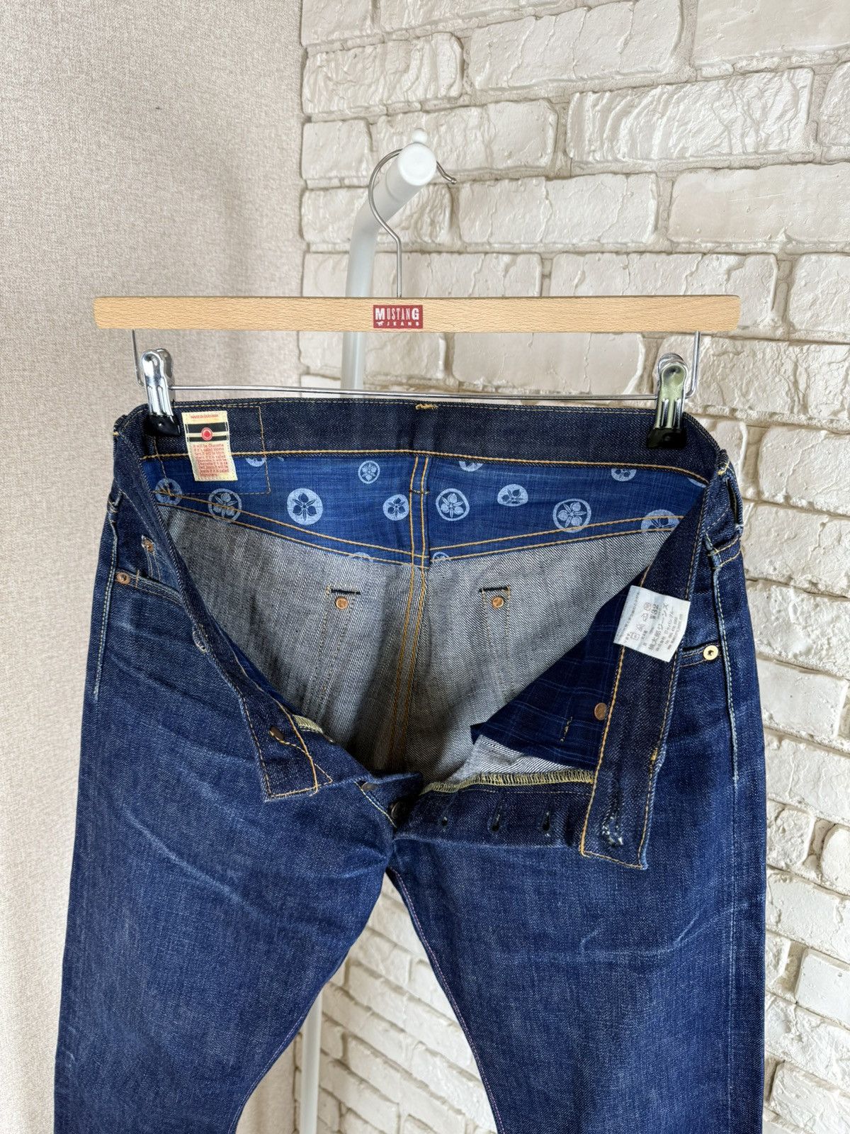 Momotaro Jeans Momotaro Japan Old Blue Indigo Zimbabwe Cotton 0605-C Pant Size US 32 / EU 48 - 14 Thumbnail