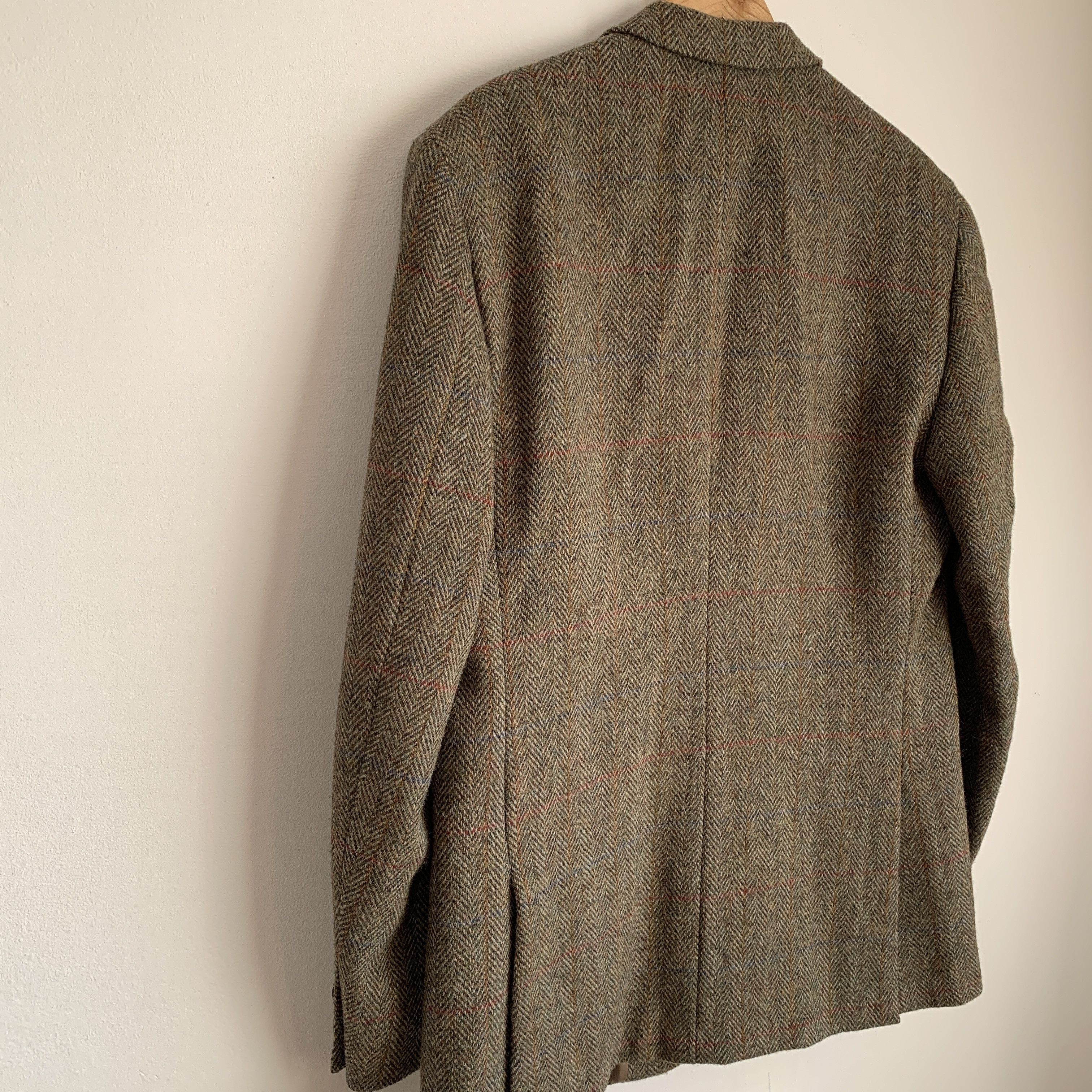 Harris Tweed Harris Tweed Mens Jacket Wool Blazer 52-54 Size US L / EU 52-54 / 3 - 9 Thumbnail
