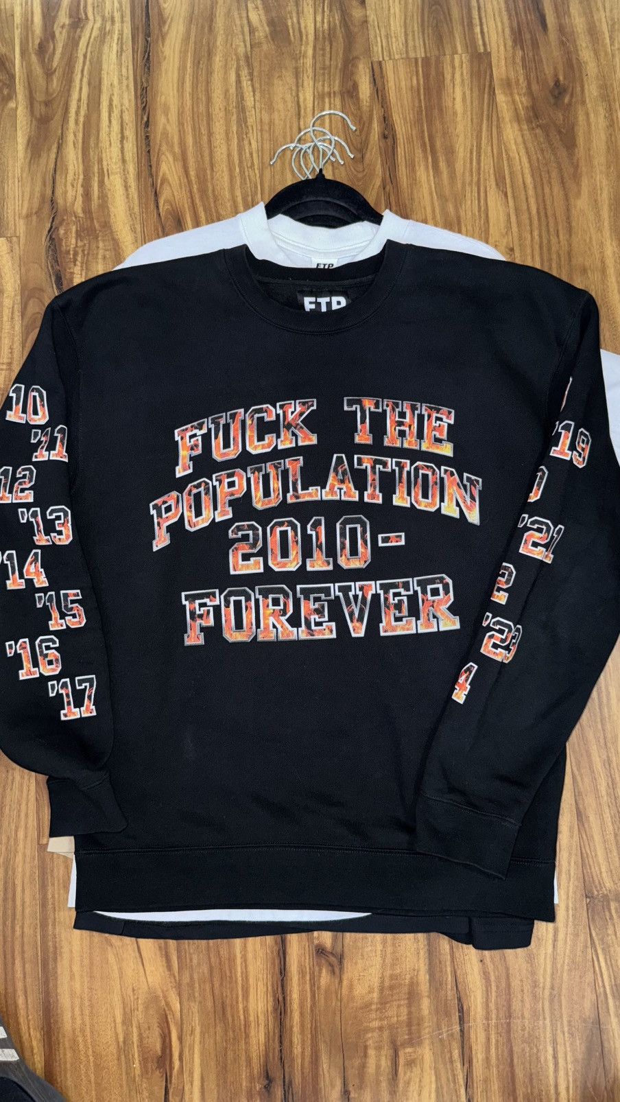 Fuck The Population FTP forever crew Size US L / EU 52-54 / 3 - 1 Thumbnail