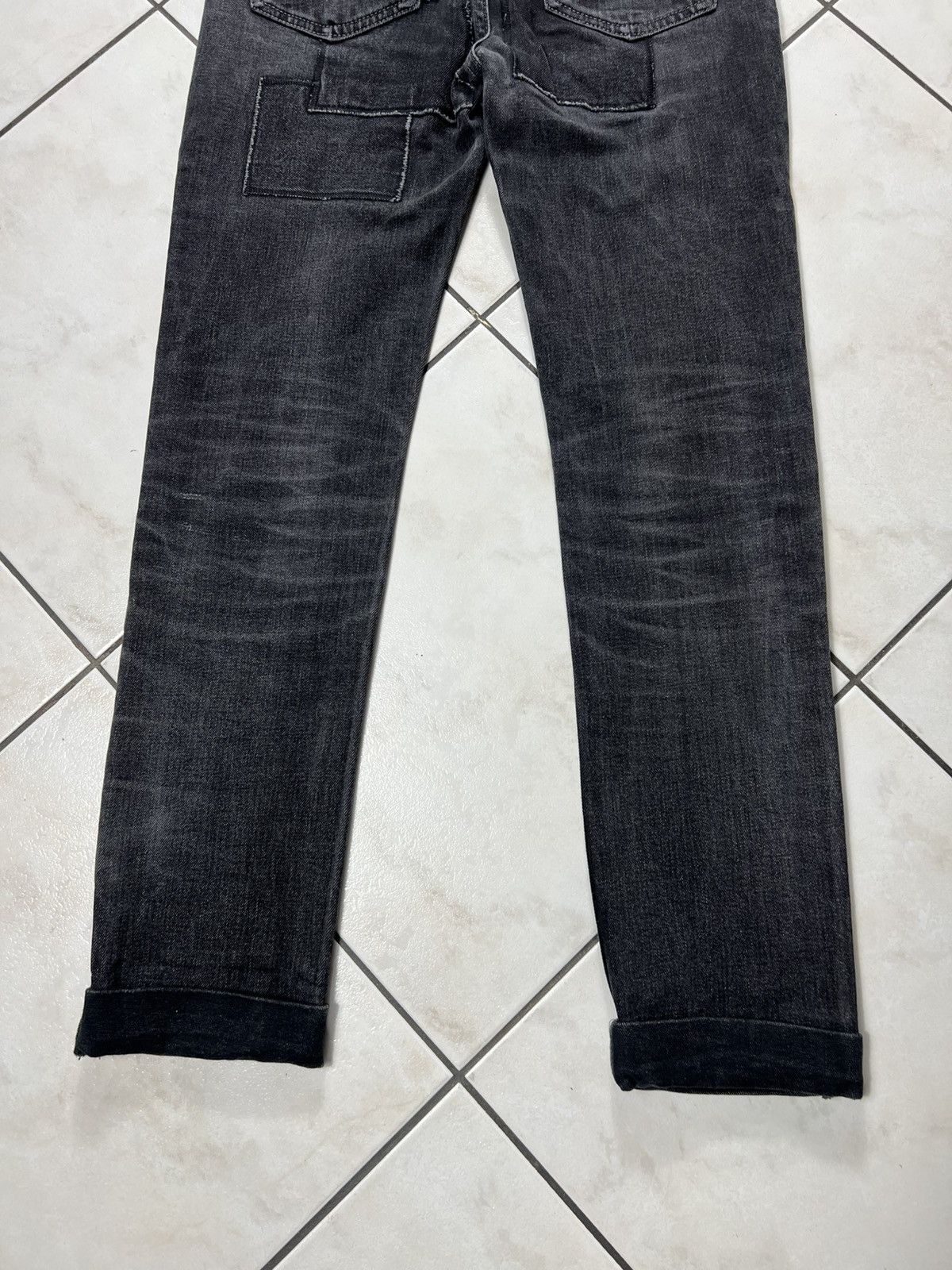Acne Studios Acne Studios bla konst north black patch jeans patchwork Size US 29 - 17 Thumbnail
