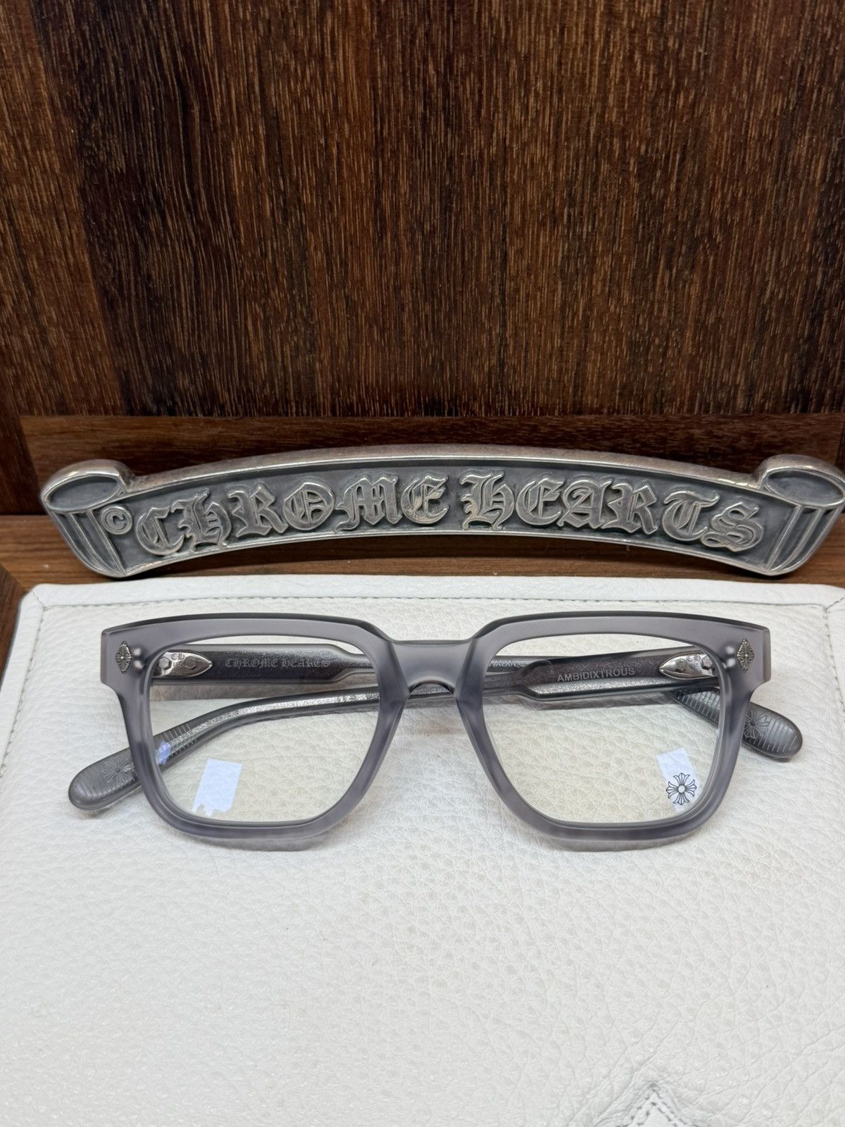 Chrome Hearts Chrome Hearts Ambidixtrous Glasses Size ONE SIZE - 1 Thumbnail