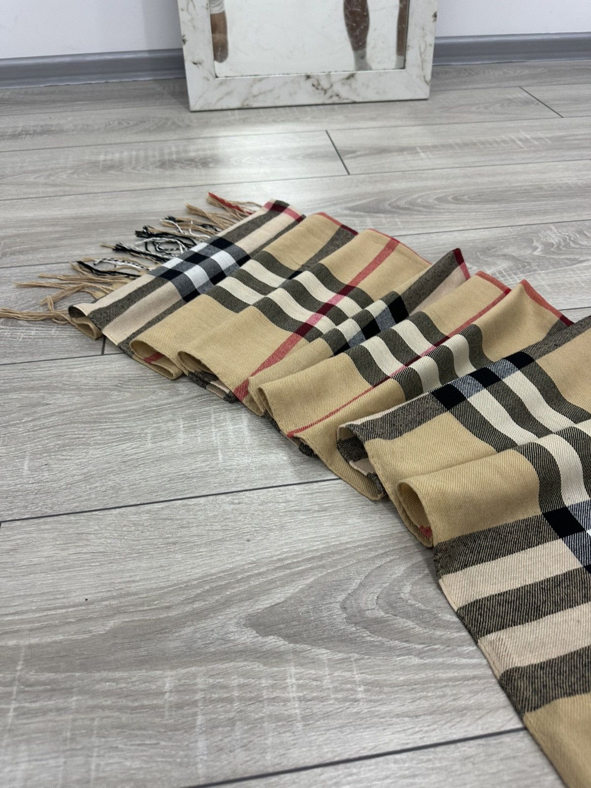 Burberry Burberry Nova Check Scarf Size ONE SIZE - 4 Thumbnail
