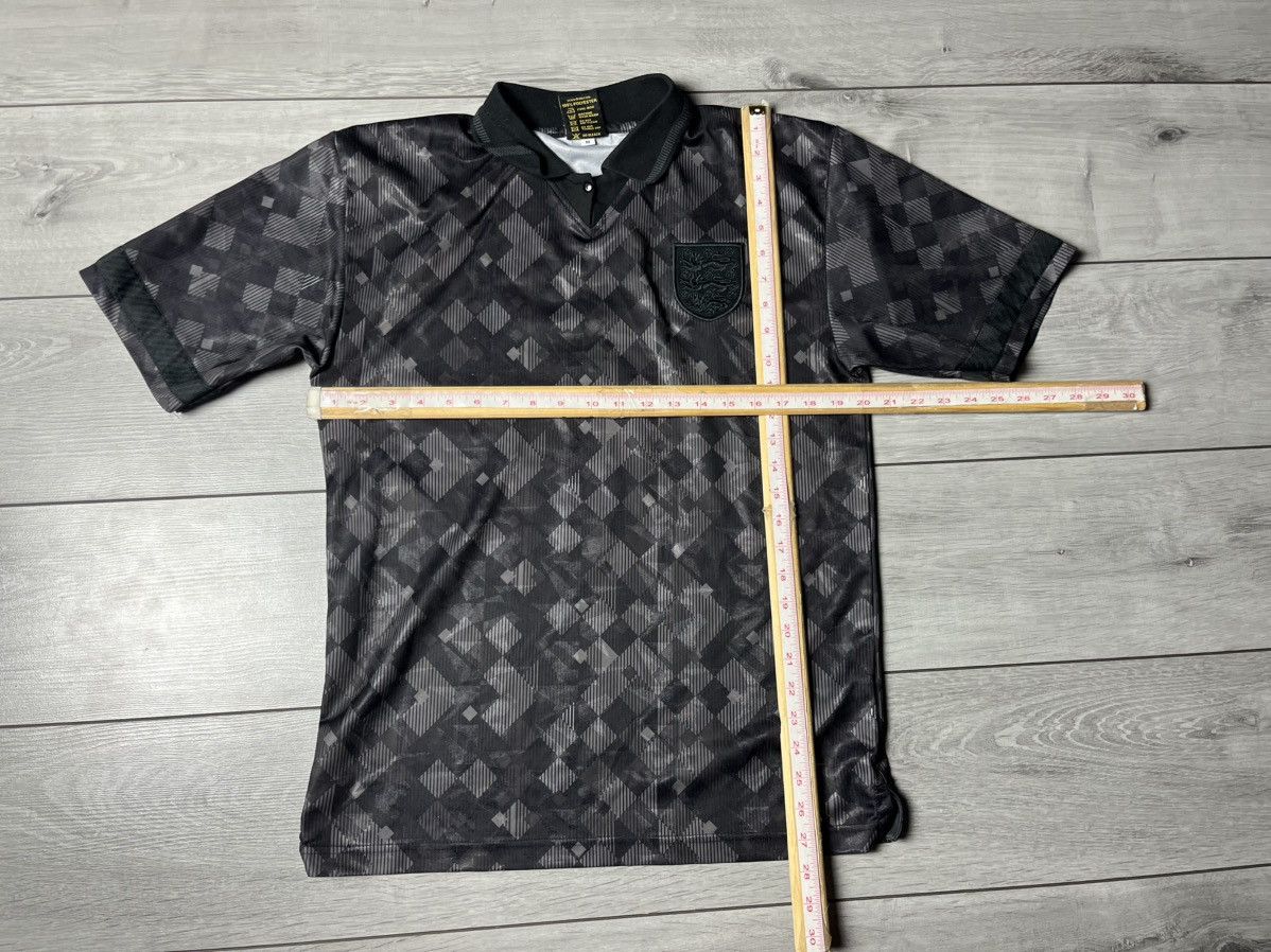 Other England 1990 Black Out Retro Football Shirt Soccer Jersey Size US M / EU 48-50 / 2 - 6 Thumbnail
