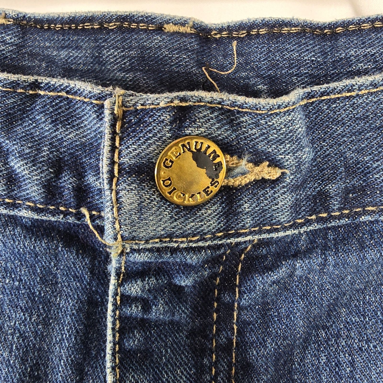 Dickies Dickies Relaxed Fit Carpenter Blue Denim Jeans Size 40x32 Size US 40 / EU 56 - 2 Thumbnail