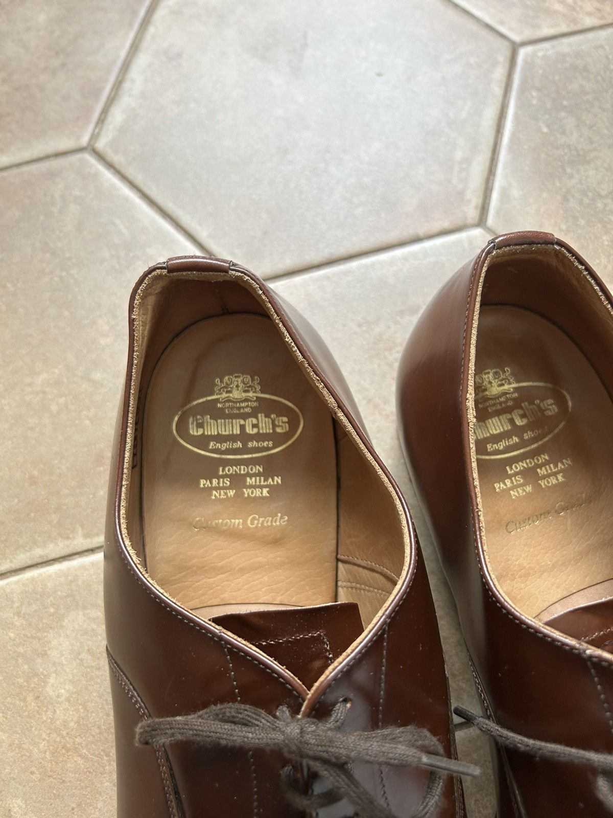 Church's Churchs Derby Cartmel Dress Shoes Size US 13 / EU 46 - 5 Thumbnail