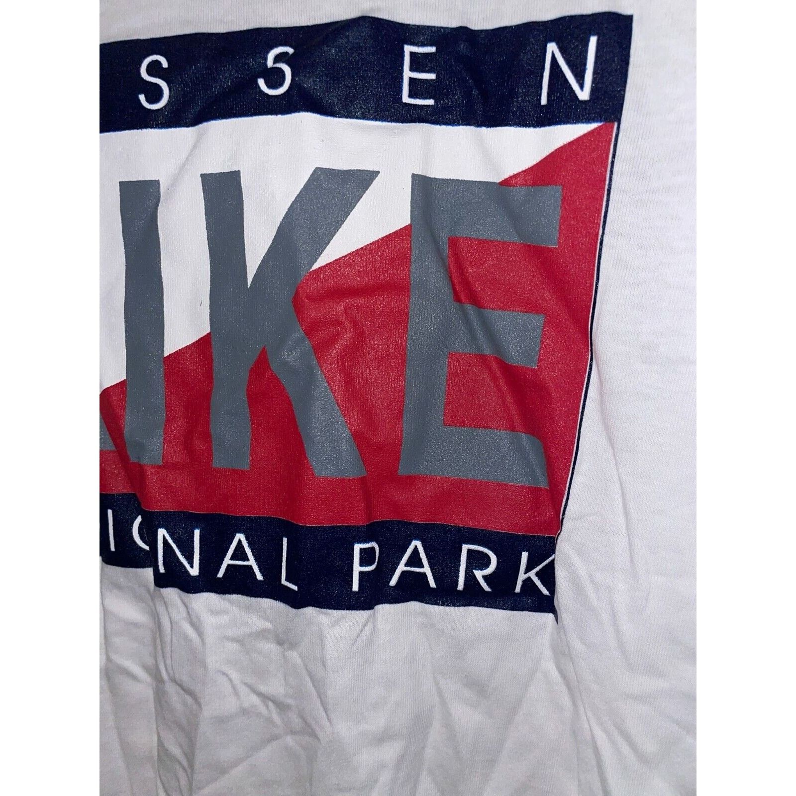 Jerzees Vintage Lassen National Park Hiking California White M Shirt Size US M / EU 48-50 / 2 - 4 Thumbnail