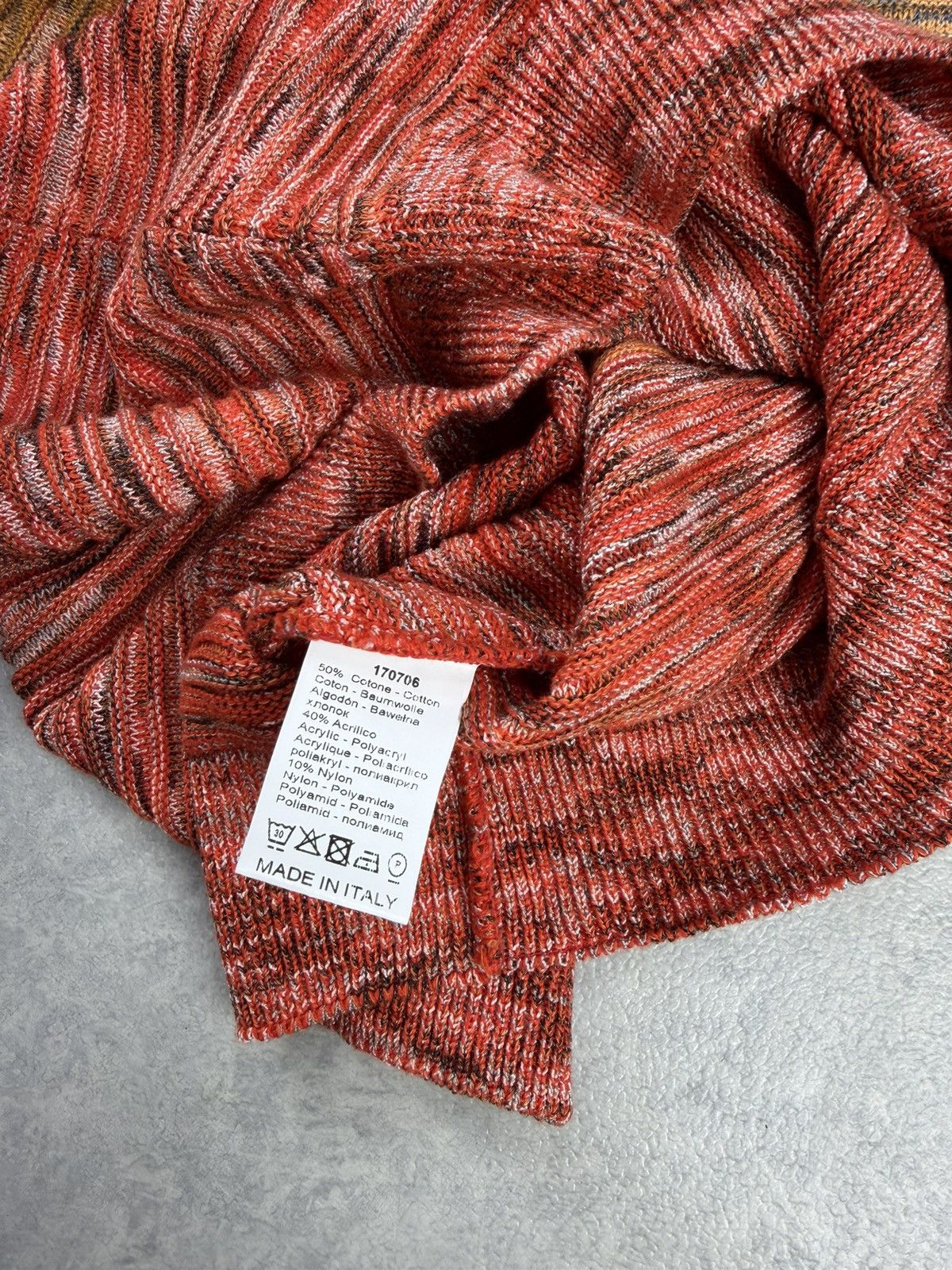 Other Montechiaro Knit Sweater Men’s Multicolor Size 54 Size US L / EU 52-54 / 3 - 7 Thumbnail