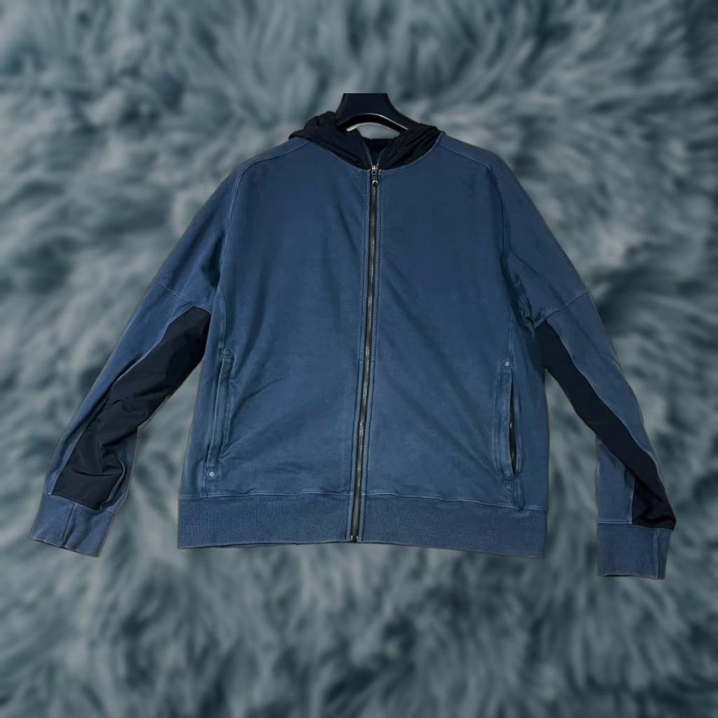 Lululemon Lululemon Jacket Men XXL Full Zip Outdoor Blue See Pics Some Stains Size US XXL / EU 58 / 5 - 1 Thumbnail