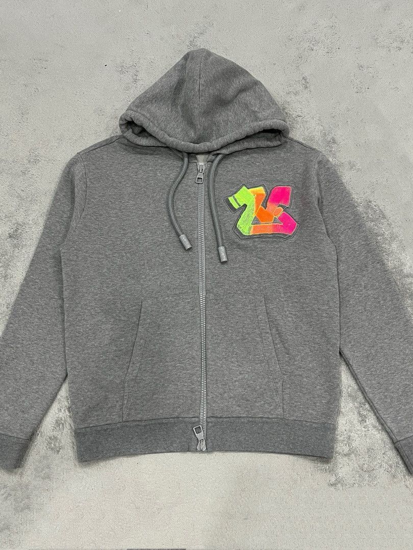 Louis Vuitton Louis Vuitton 3D Graffiti Zip-Up Hoodie Size L Size US L / EU 52-54 / 3 - 1 Thumbnail