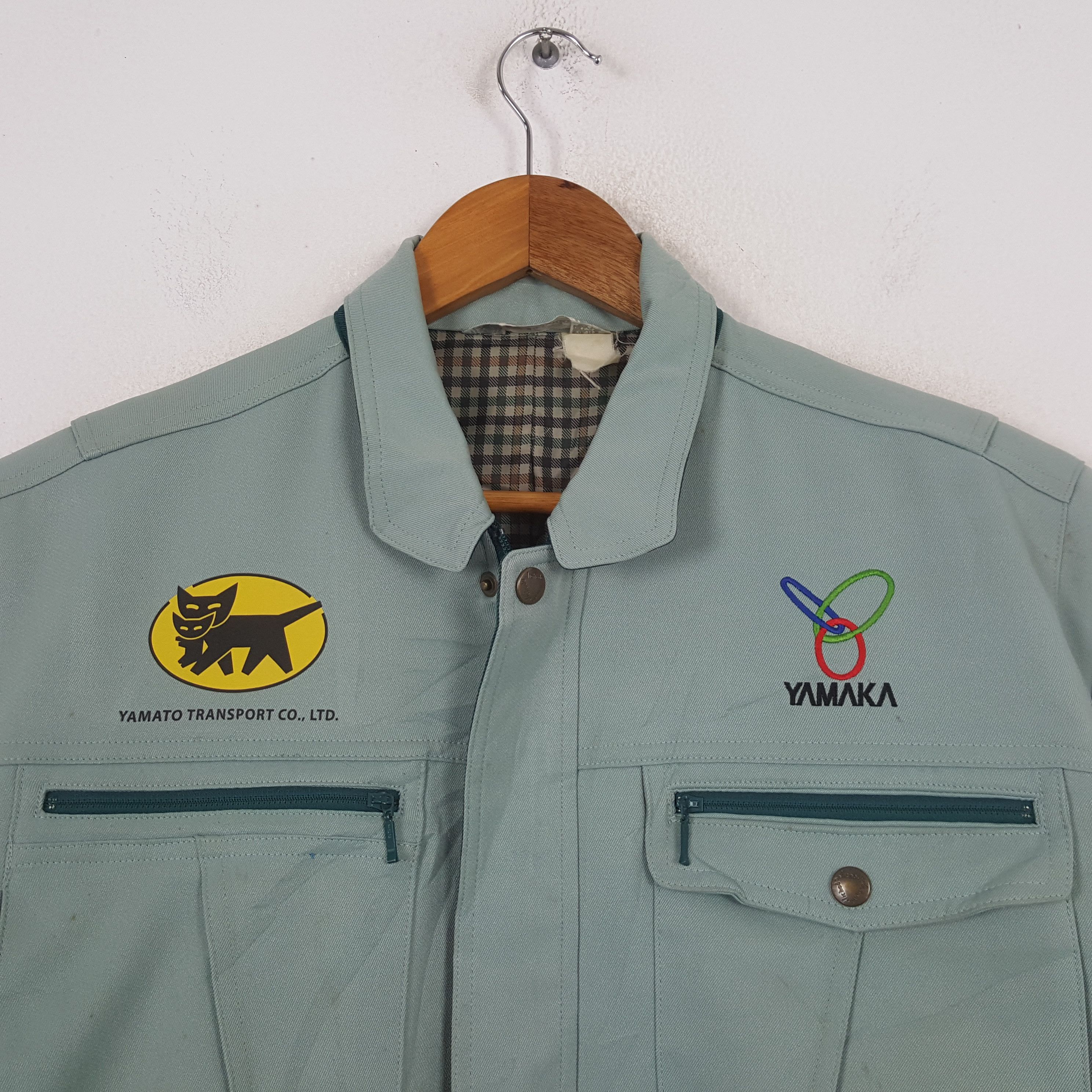 Japanese Brand × Vintage Vintage YAMATO TRANSPORT Japan Racing Custom Jacket C288N15 Size US M / EU 48-50 / 2 - 4 Thumbnail