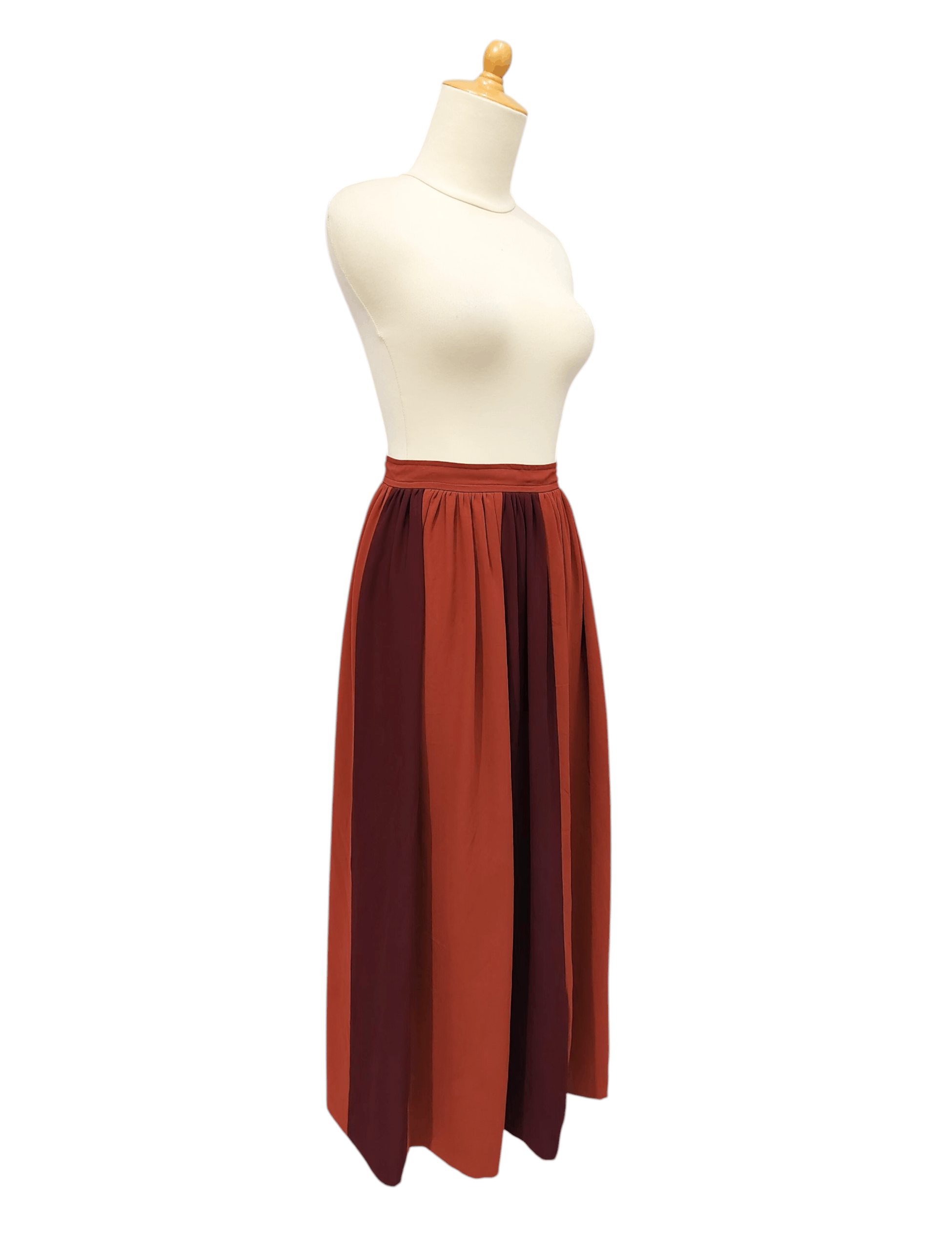 Comme des Garcons AD88 CDG📕 Archive Experimental Minimalist Color Block Skirt Size 28" / US 6 / IT 42 - 8 Thumbnail