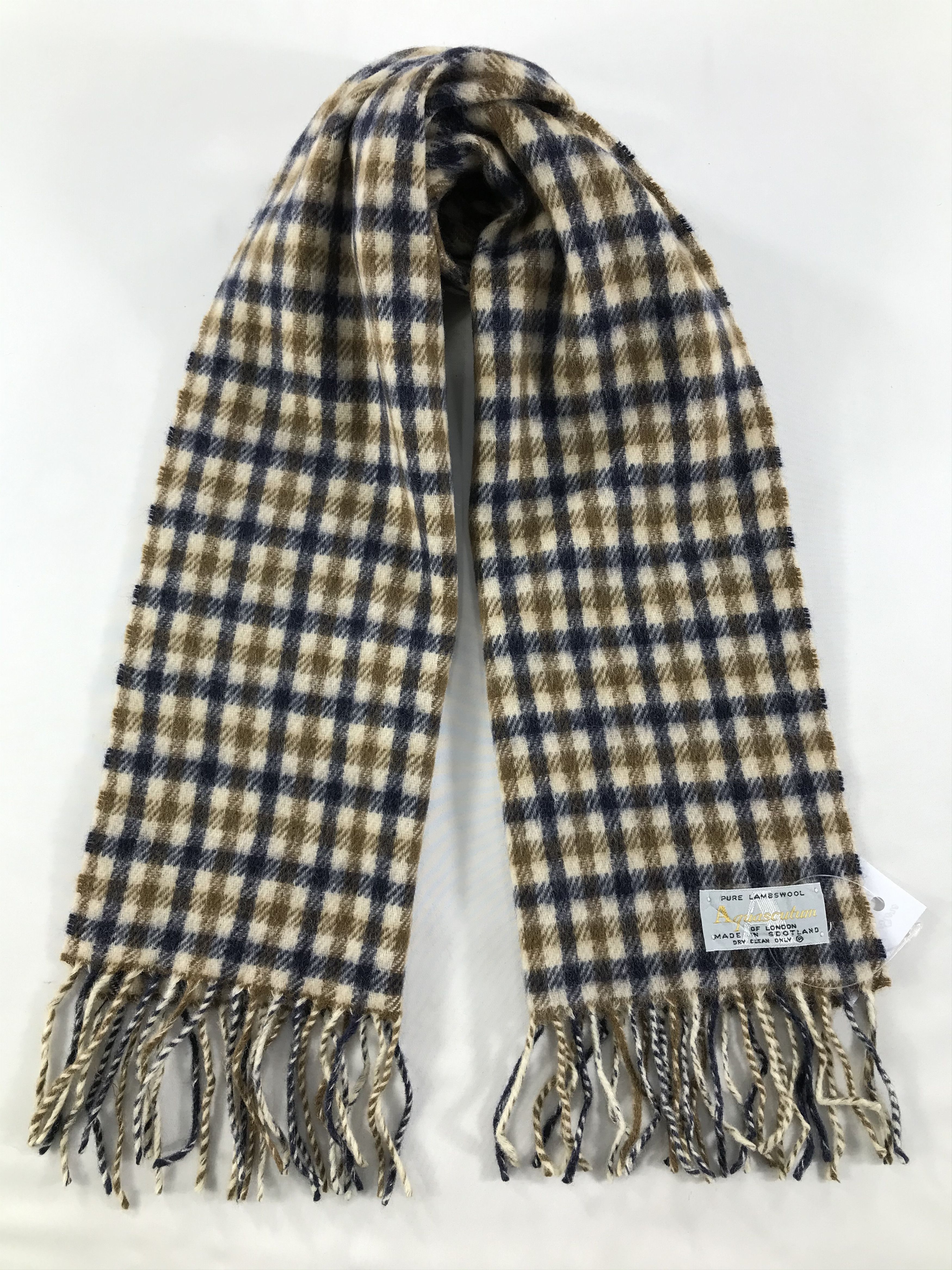 Aquascutum Vintage Aquascutum Scarf/Muffler/Neckwear MF1316 Size ONE SIZE - 1 Thumbnail