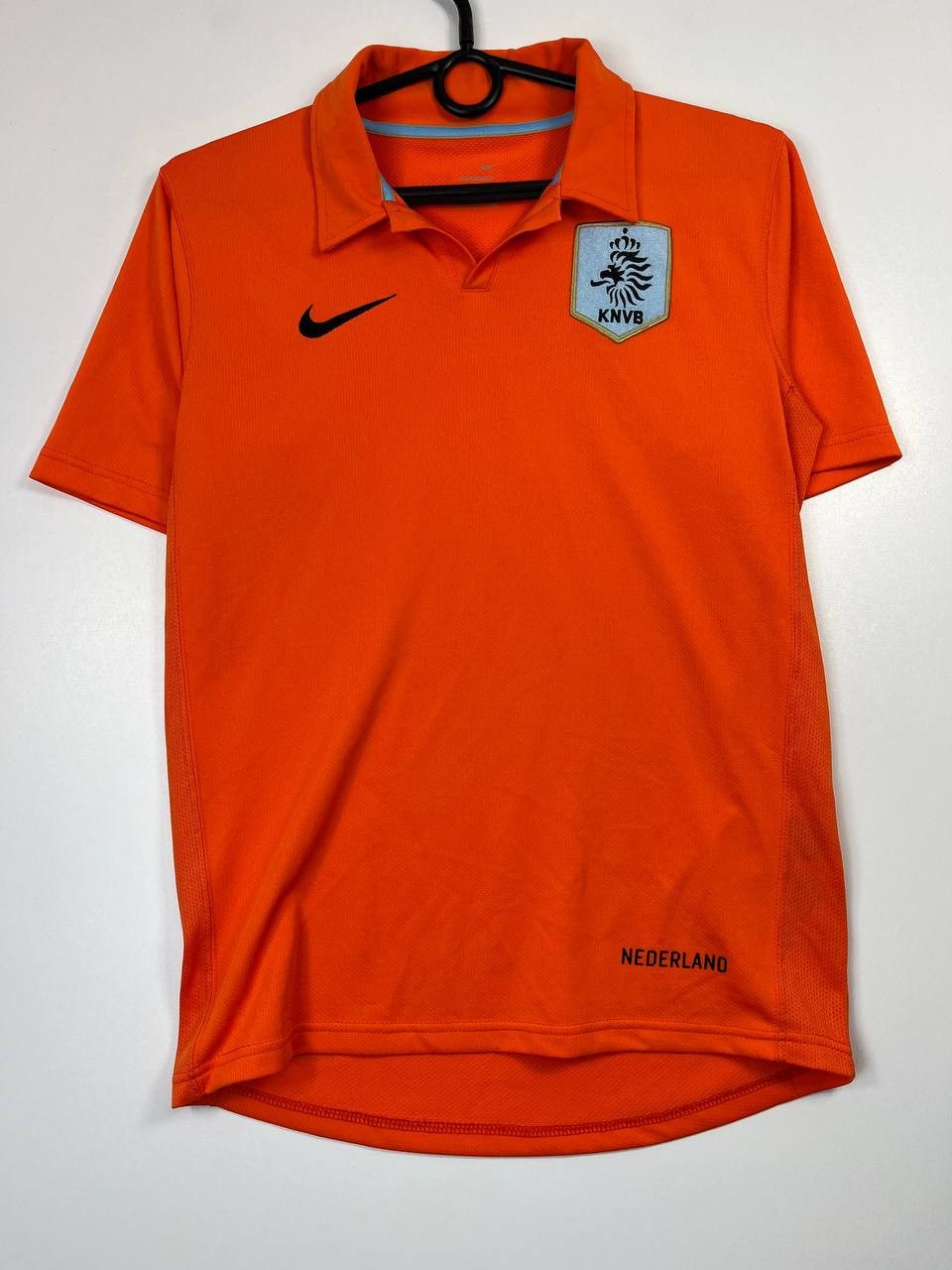 Nike Netherlands Nike 2006 Polo Shirt Orange Football Boys Size L Size US XXS / EU 40 - 1 Thumbnail