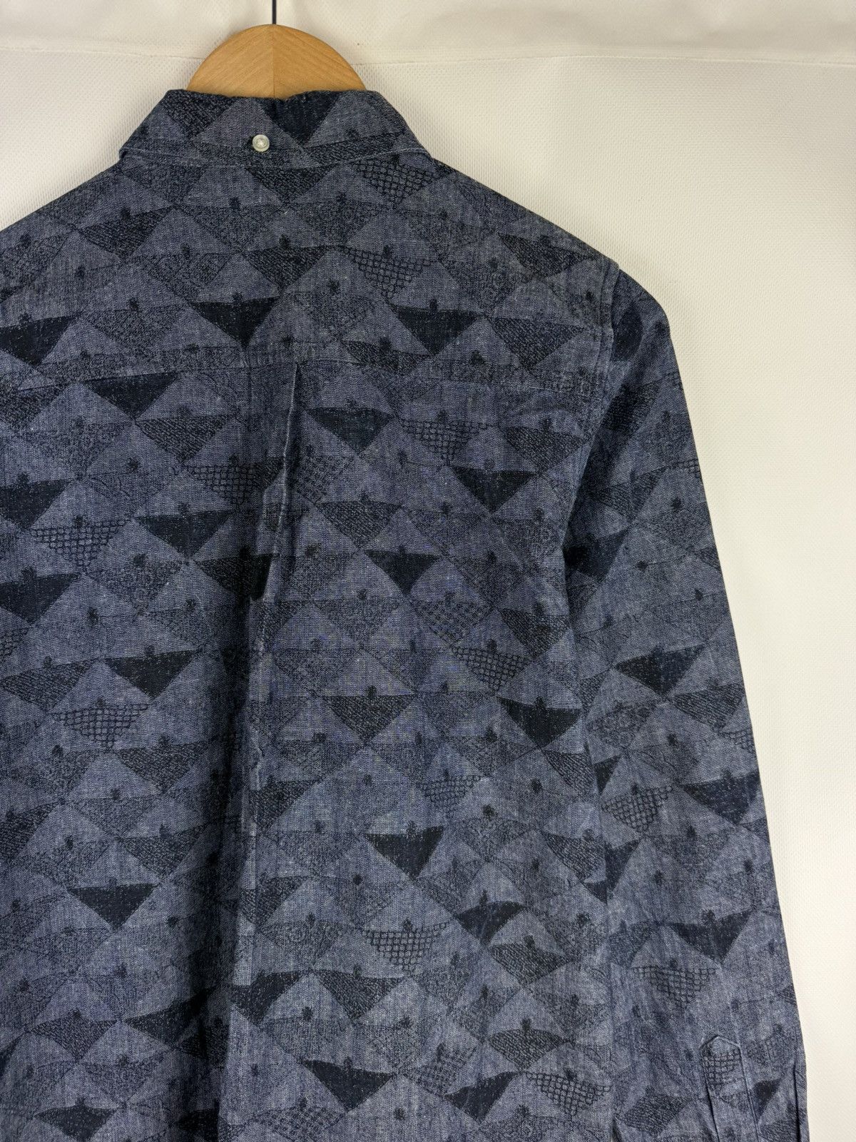 Carhartt Carhartt L/S Crandall Men’s Patterned Denim Button Up Shirt Size US M / EU 48-50 / 2 - 21 Thumbnail