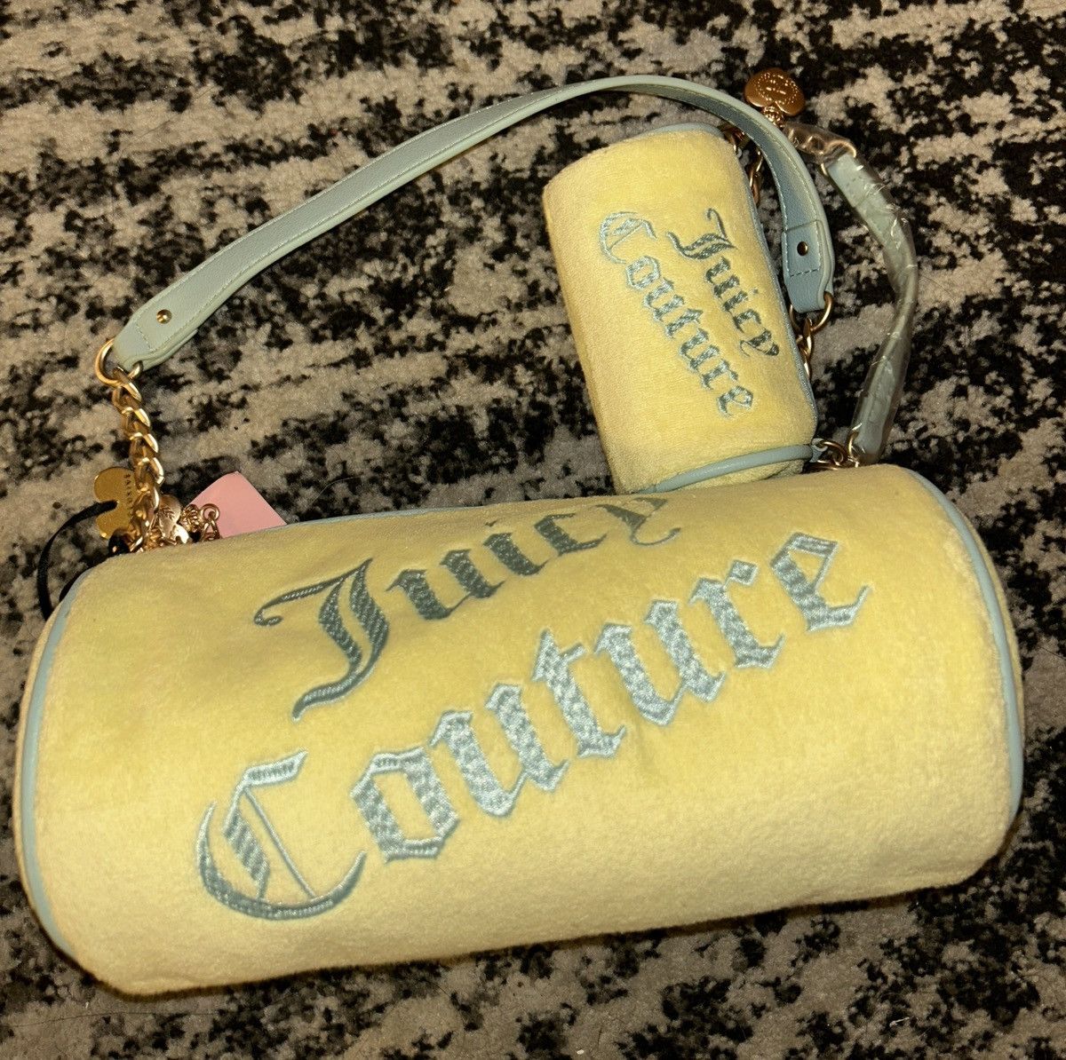 Juicy Couture Juicy Couture Choose Juicy II Barrel Bag Yellow Pear Size ONE SIZE - 2 Thumbnail