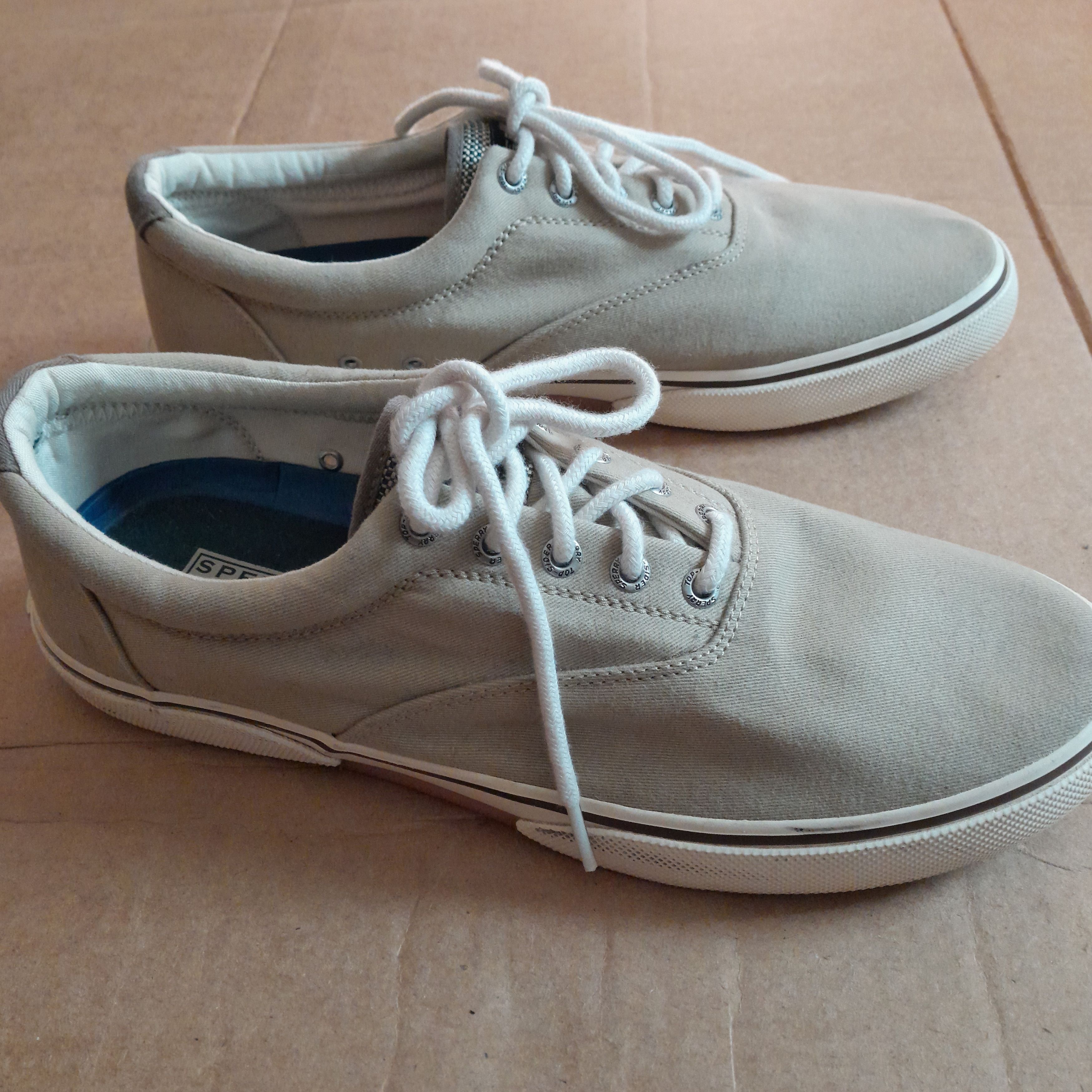 Other Sperry Top-Sider Men’s Size 11 Beige Low Top Sneakers Size US 11 / EU 44 - 2 Thumbnail