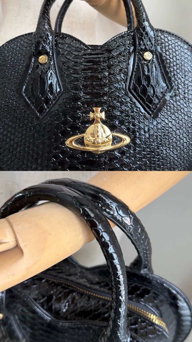 Vivienne Westwood Vivienne Westwood size 30*25cm Love Heart Crocodile Saturn Size ONE SIZE - 8 Thumbnail