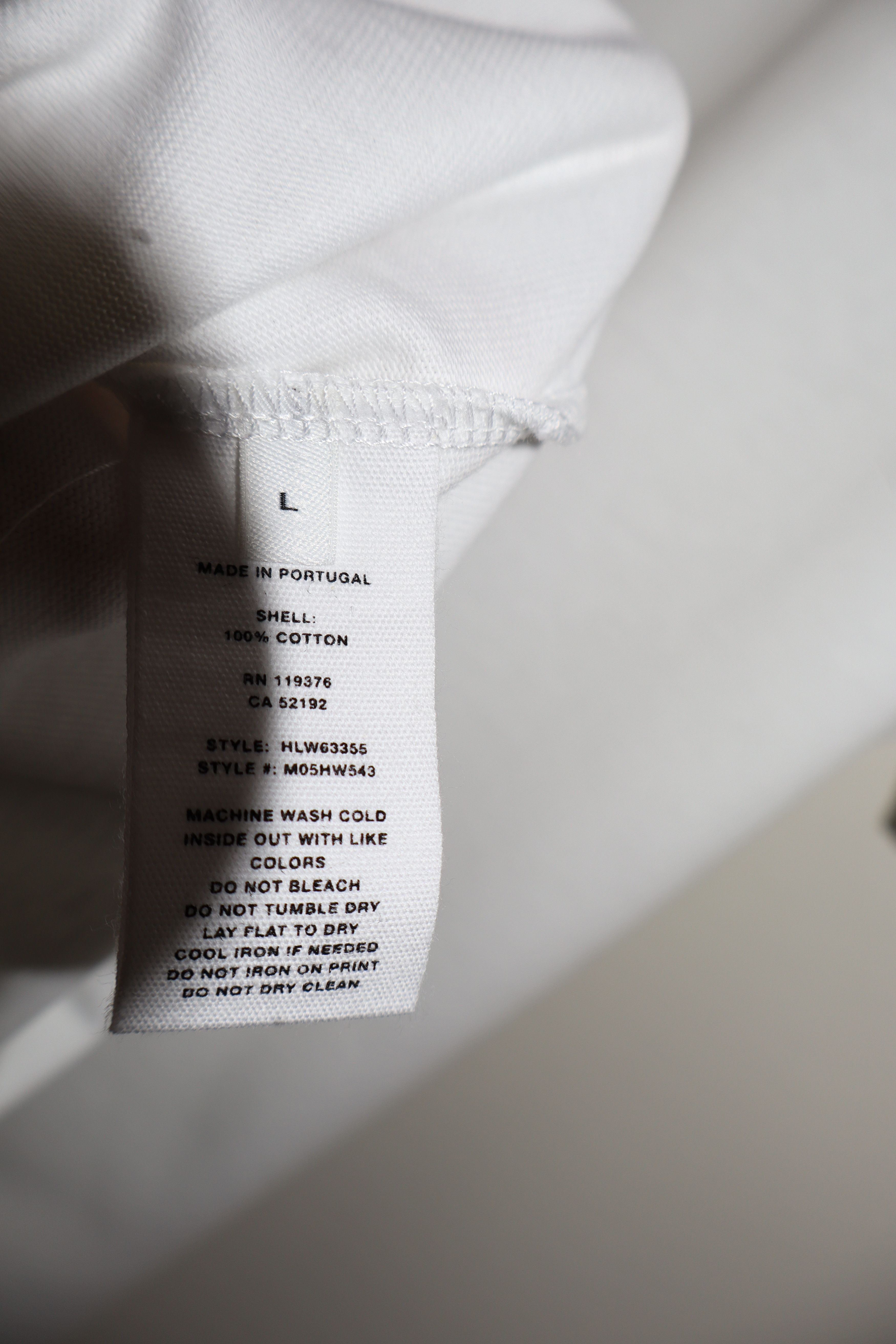 Helmut Lang With love t-shirt Size L / US 10 / IT 46 - 7 Thumbnail