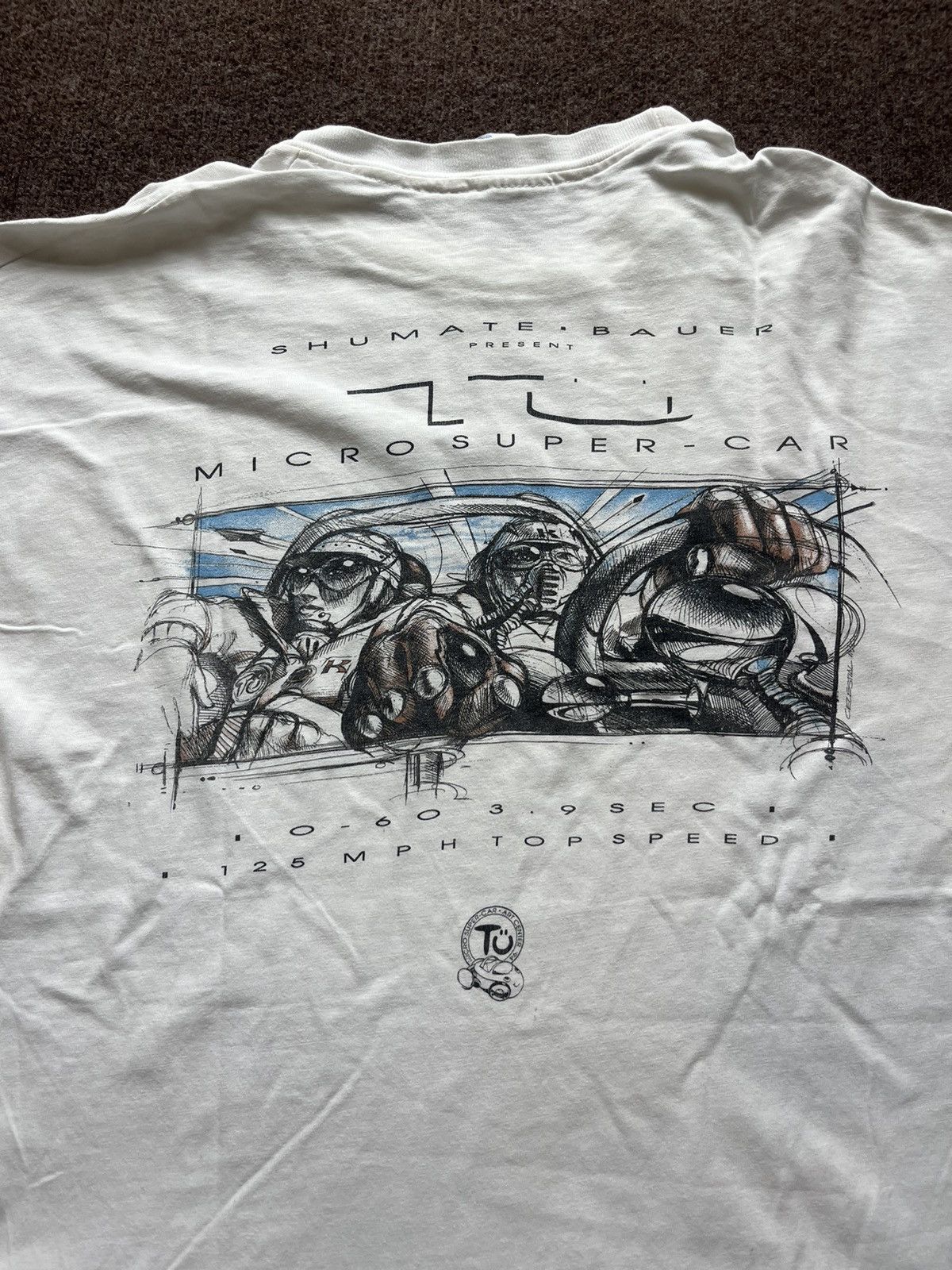 Arts & Science Vintage SHUMATE BAUER MICRO SUPER CAR Art by Celestial 90’s Size US XL / EU 56 / 4 - 9 Thumbnail