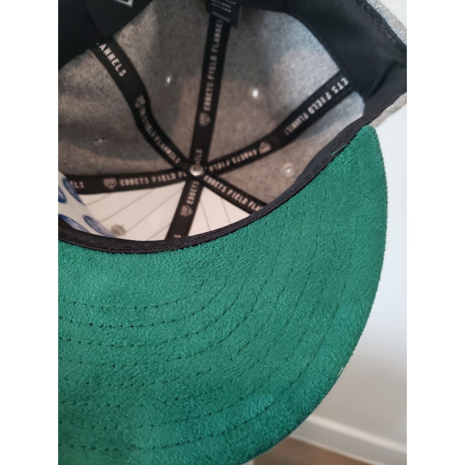 Ebbets Field Flannels Veracruz Azules Hat Wool Fitted Size 7 1/8 Gray Ebbets Field Size ONE SIZE - 8 Thumbnail