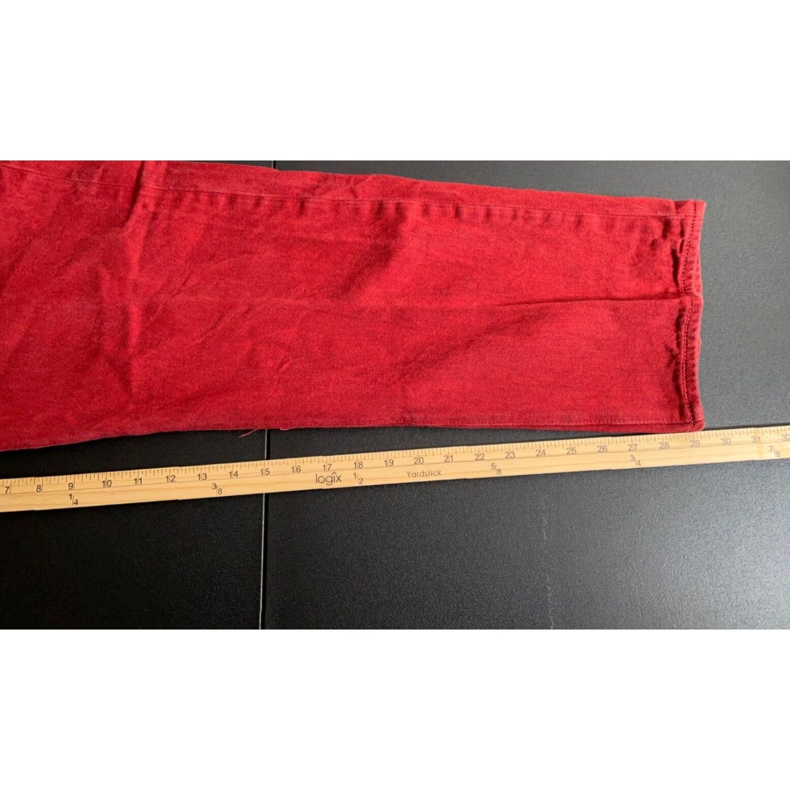 Levi's Levi's 501 XX Jeans Men 36 x 29 Red Denim Button Fly Straight Vintage Grunge Retro 5-Pocket Mens (Regular) Regular None Size US 36 / EU 52 - 6 Thumbnail
