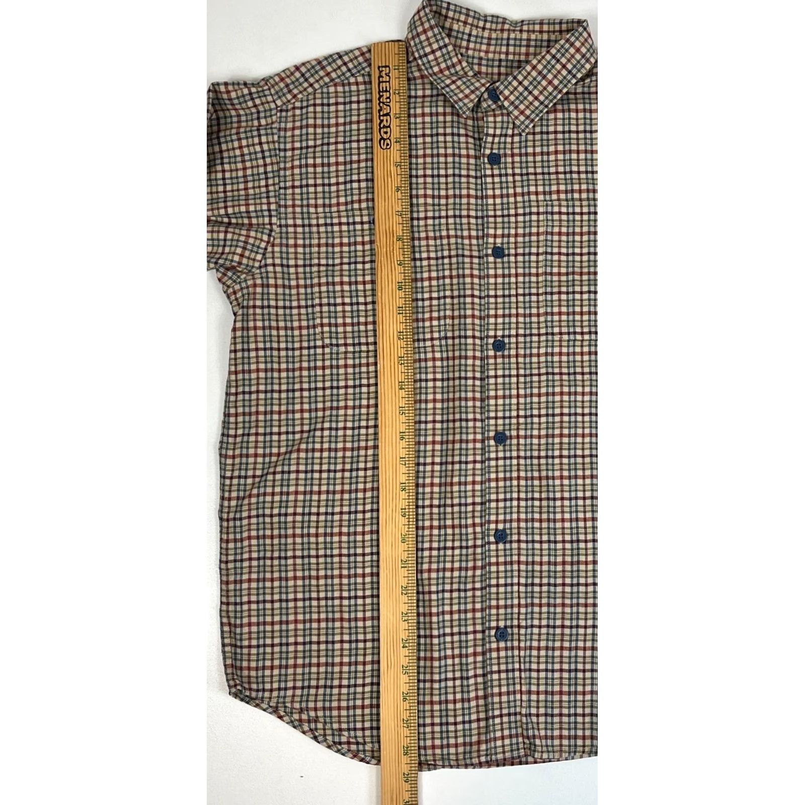 Patagonia VINTAGE Patagonia Button-Up Shirt Organic Cotton Check Sz M Size US M / EU 48-50 / 2 - 7 Thumbnail