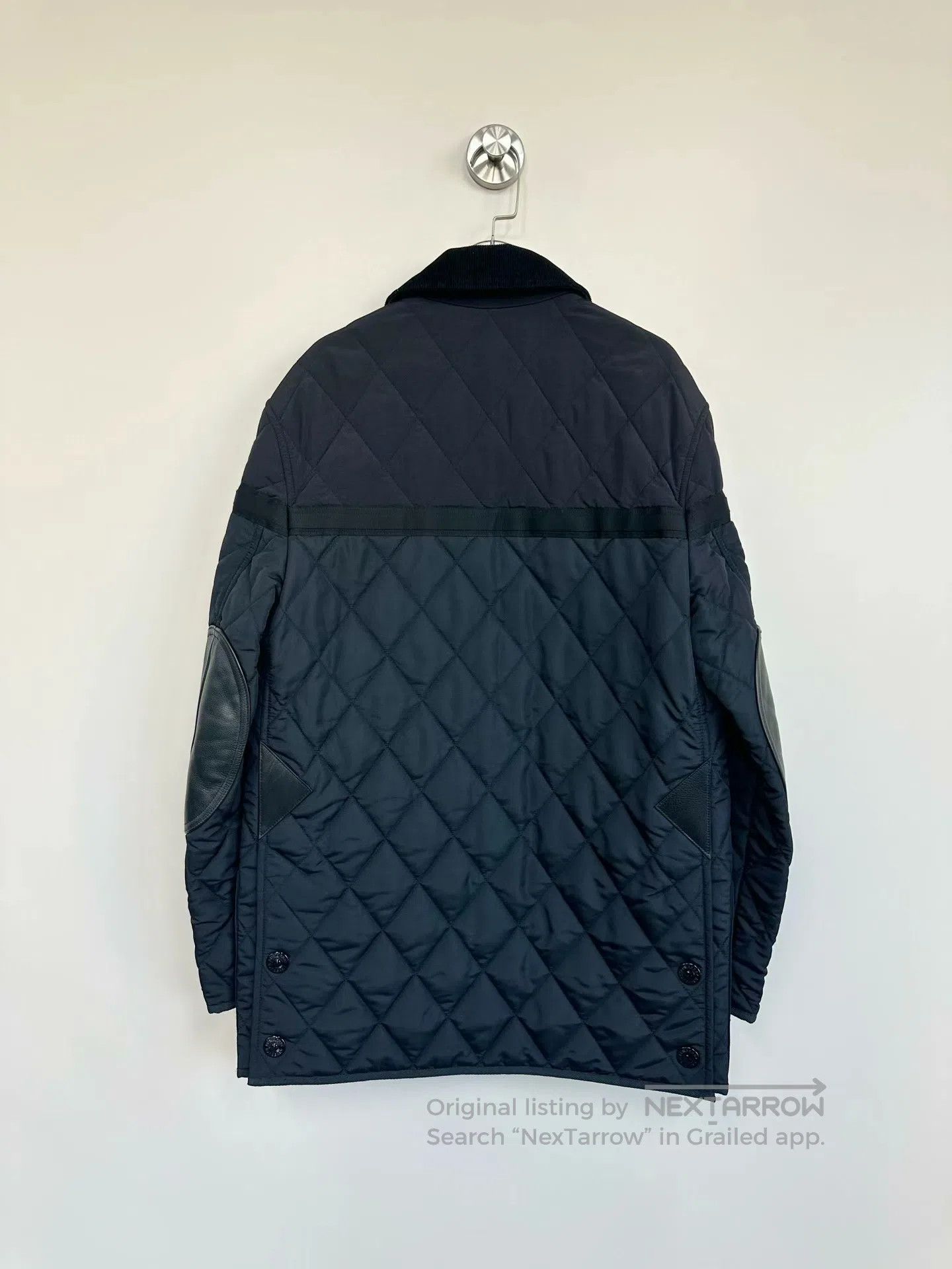 Burberry Burberry Carbon Blue Diamond Pocket Embroidered Logo Jacke Size S / US 4 / IT 40 - 2 Thumbnail