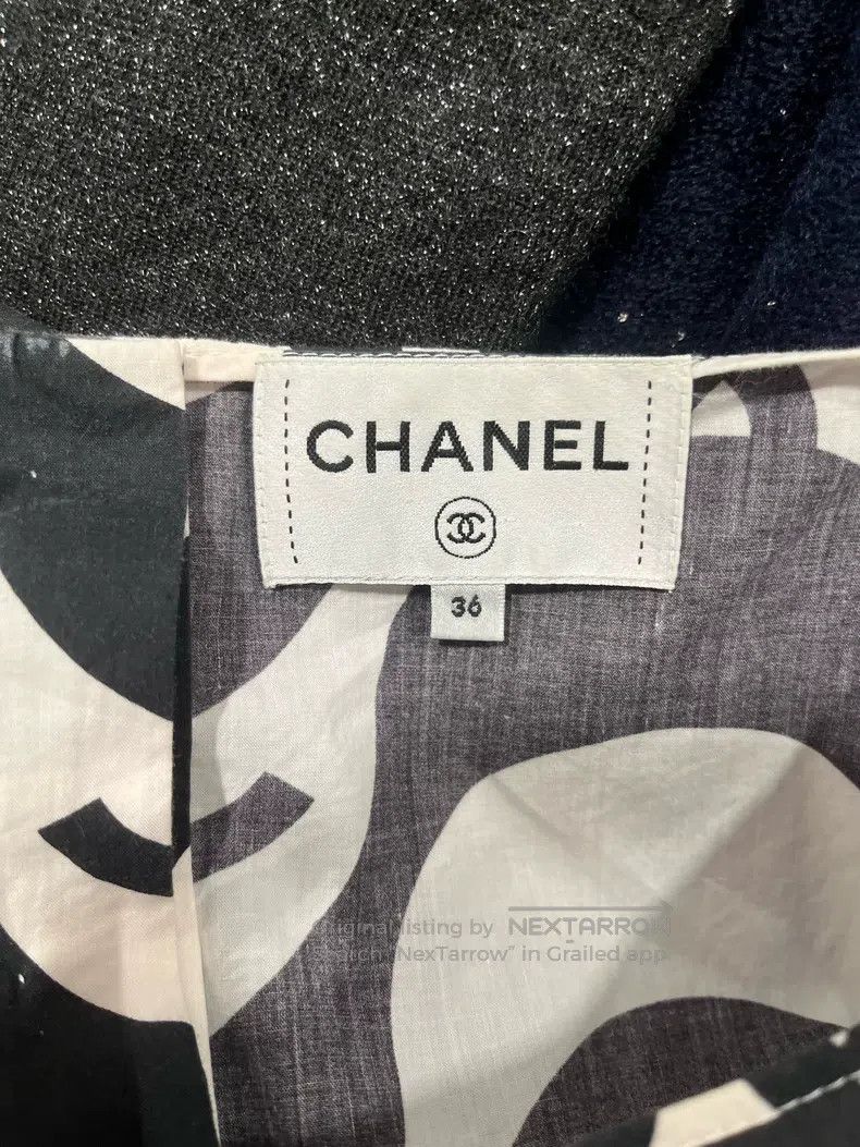 Chanel Chanel 21p black and white wavy dress Size XS / US 0-2 / IT 36-38 - 3 Thumbnail