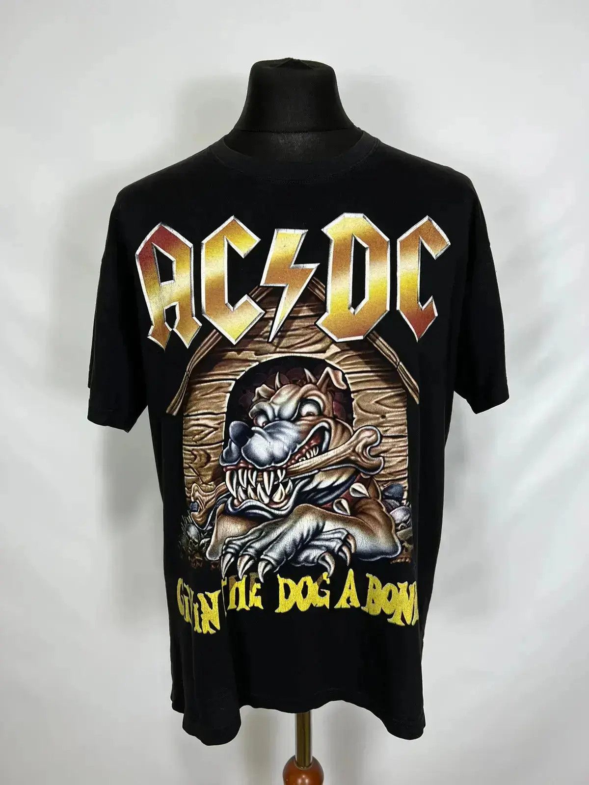 AC/DC × Band Tees Vintage AC/DC merchendise rock t shirt Size US M / EU 48-50 / 2 - 1 Thumbnail