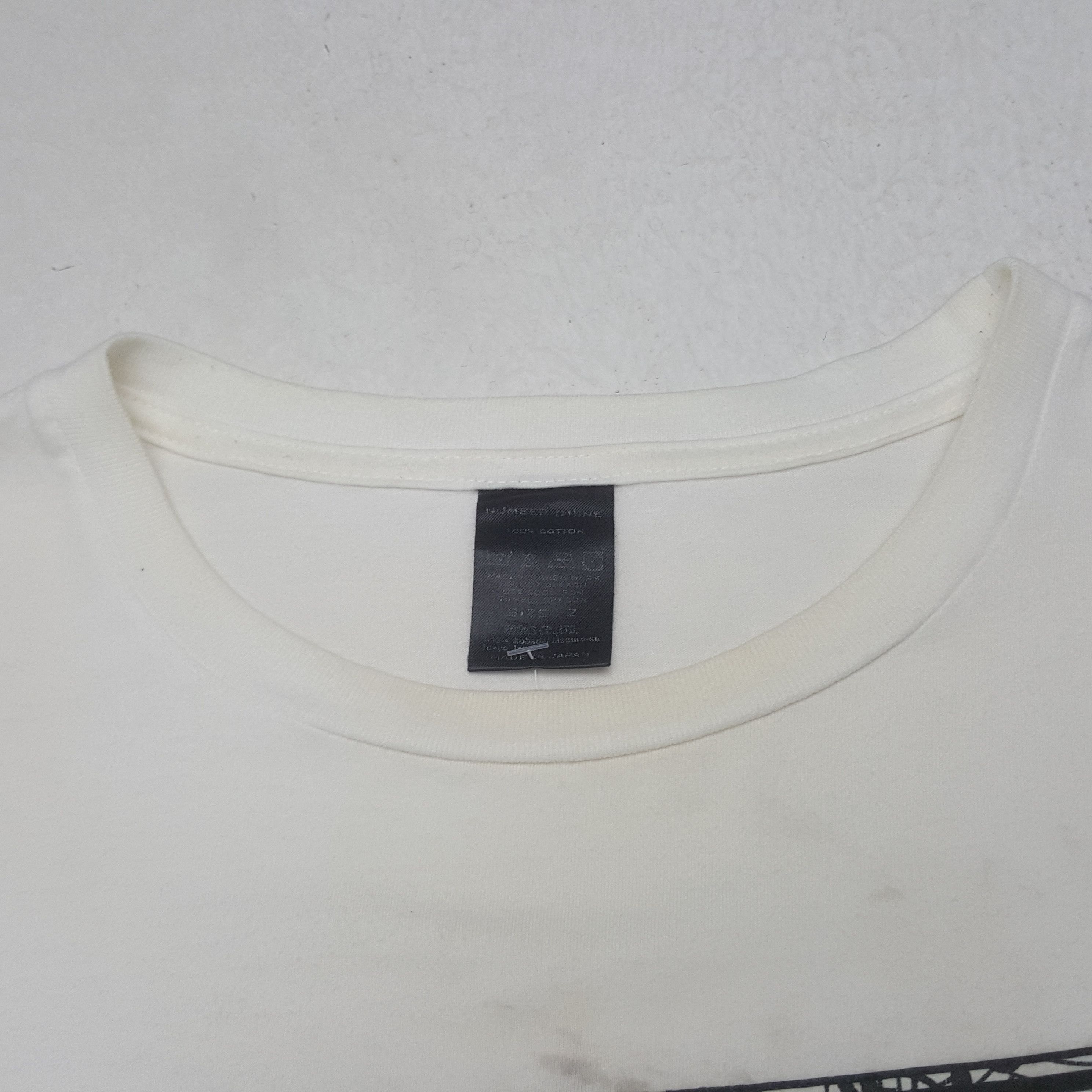 Number (N)ine Vintage Number Nine Japanese Brand Musical Tshirt C299N8 Size US M / EU 48-50 / 2 - 4 Thumbnail
