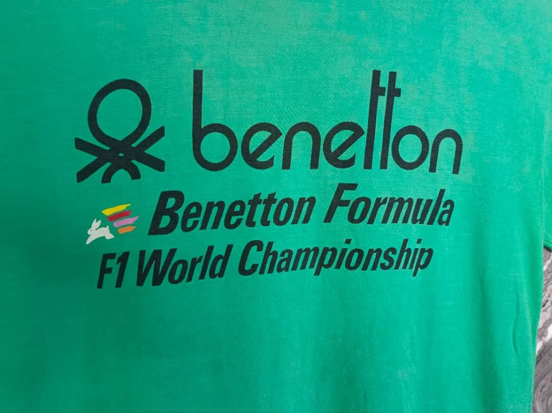 Benetton Benetton F1 UNITED COLORS OF BENETTON Tshirt styled in italy Size US L / EU 52-54 / 3 - 5 Thumbnail
