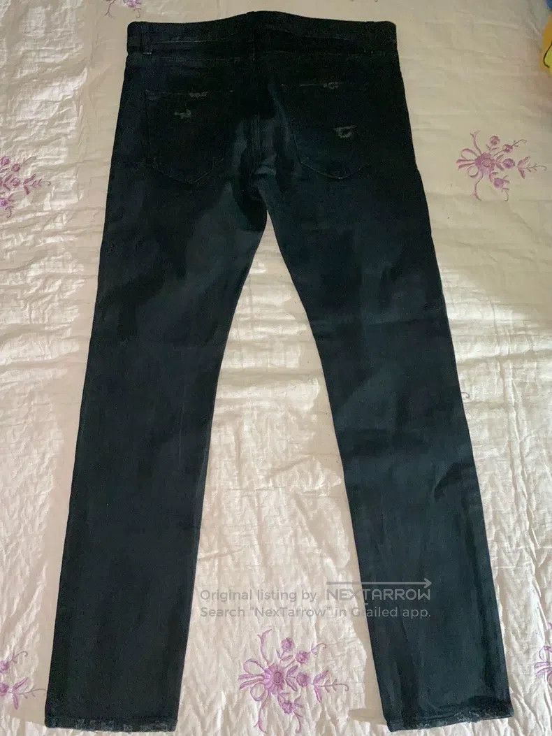 Saint Laurent Paris Saint Laurent Paris Washed Ripped Denim Jeans Size 32 i Size US 32 / EU 48 - 3 Thumbnail