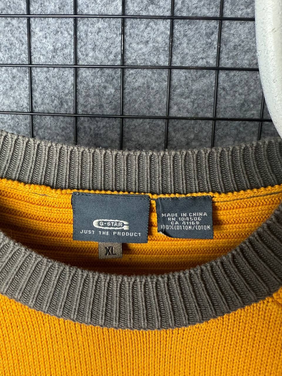 G-Star G Star raw sweaterk Knitted spellout logo size XLarge Size US XL / EU 56 / 4 - 4 Thumbnail