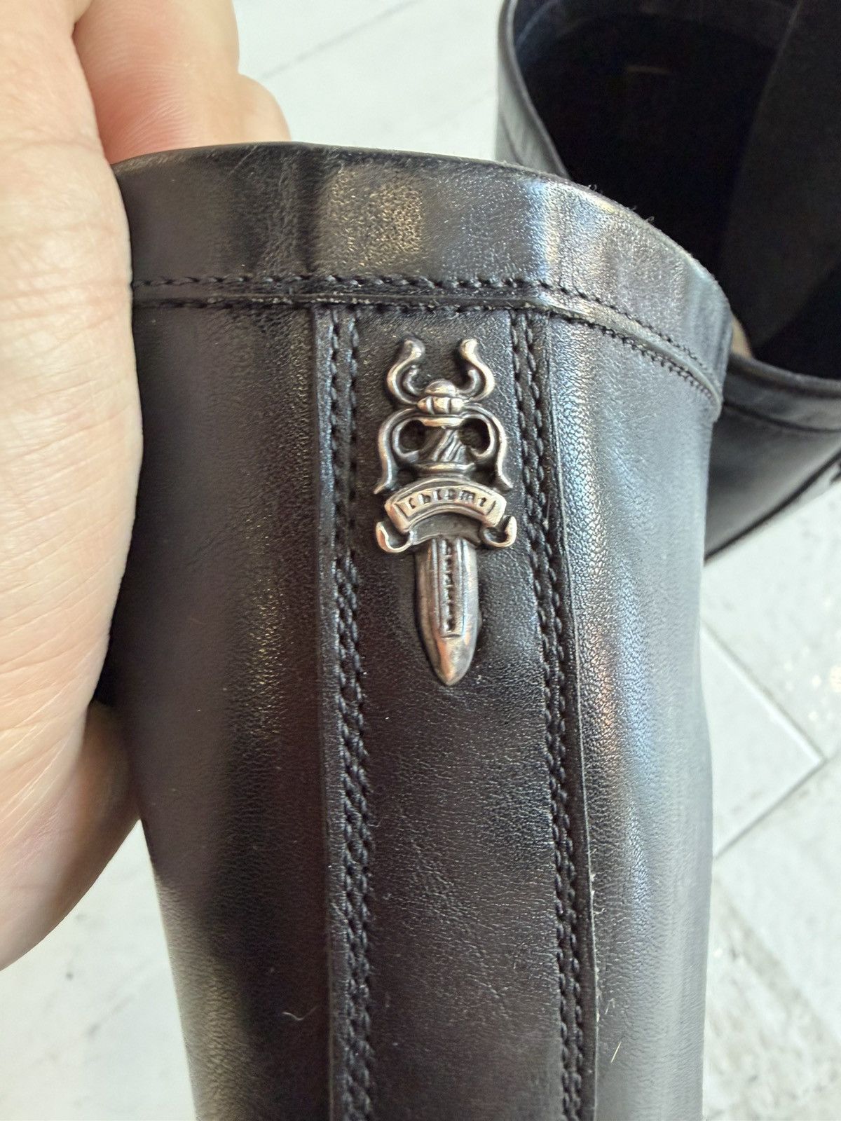 Chrome Hearts CHROME HEARTS ENGINEER POINTED TOE BOOT Size US 8 / EU 41 - 5 Thumbnail