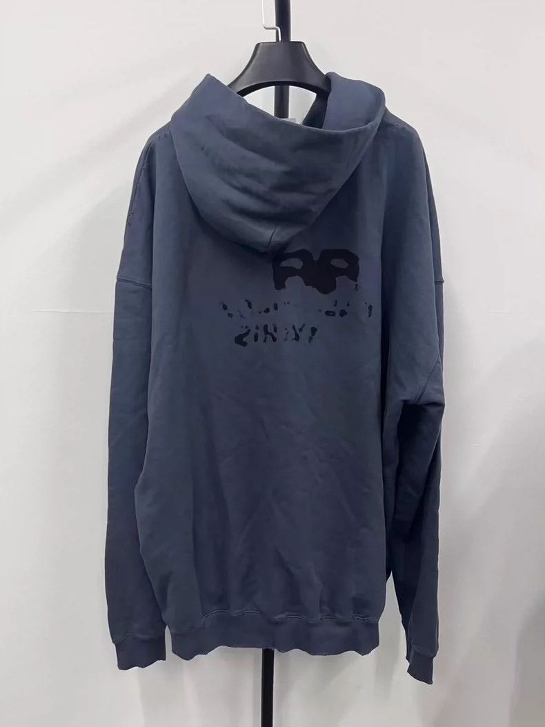 Balenciaga Balenciaga Logo printed long sleeve sweatshirt Size US XXS / EU 40 - 2 Thumbnail