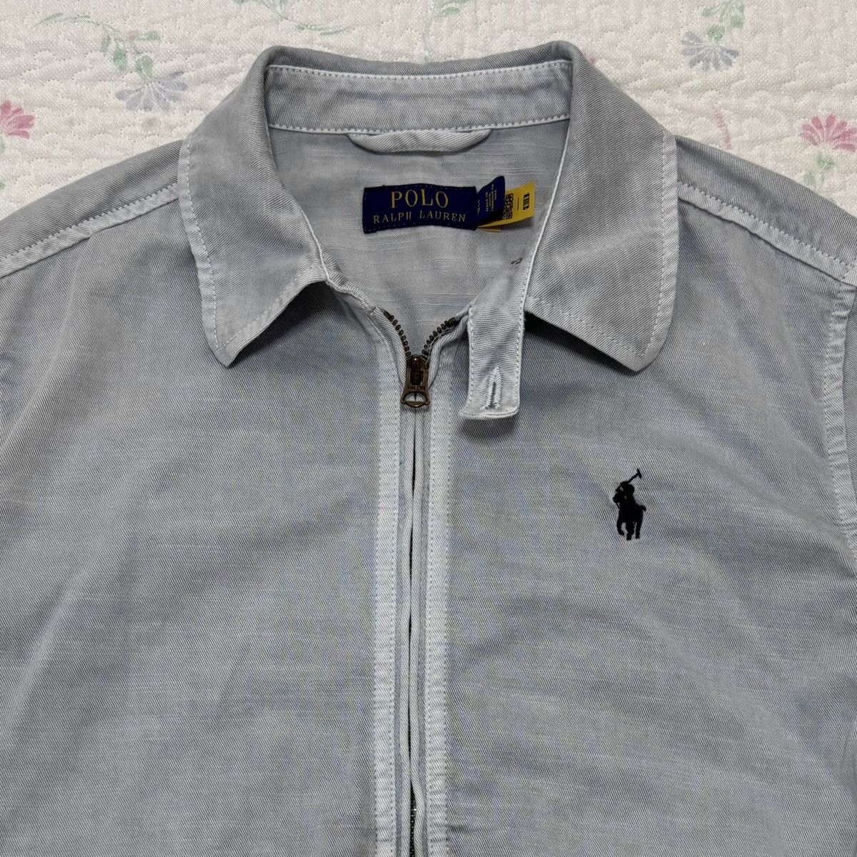 Polo Ralph Lauren Polo Ralph Lauren Cotton Twill Windbreaker Jacket Size S / US 4 / IT 40 - 2 Thumbnail