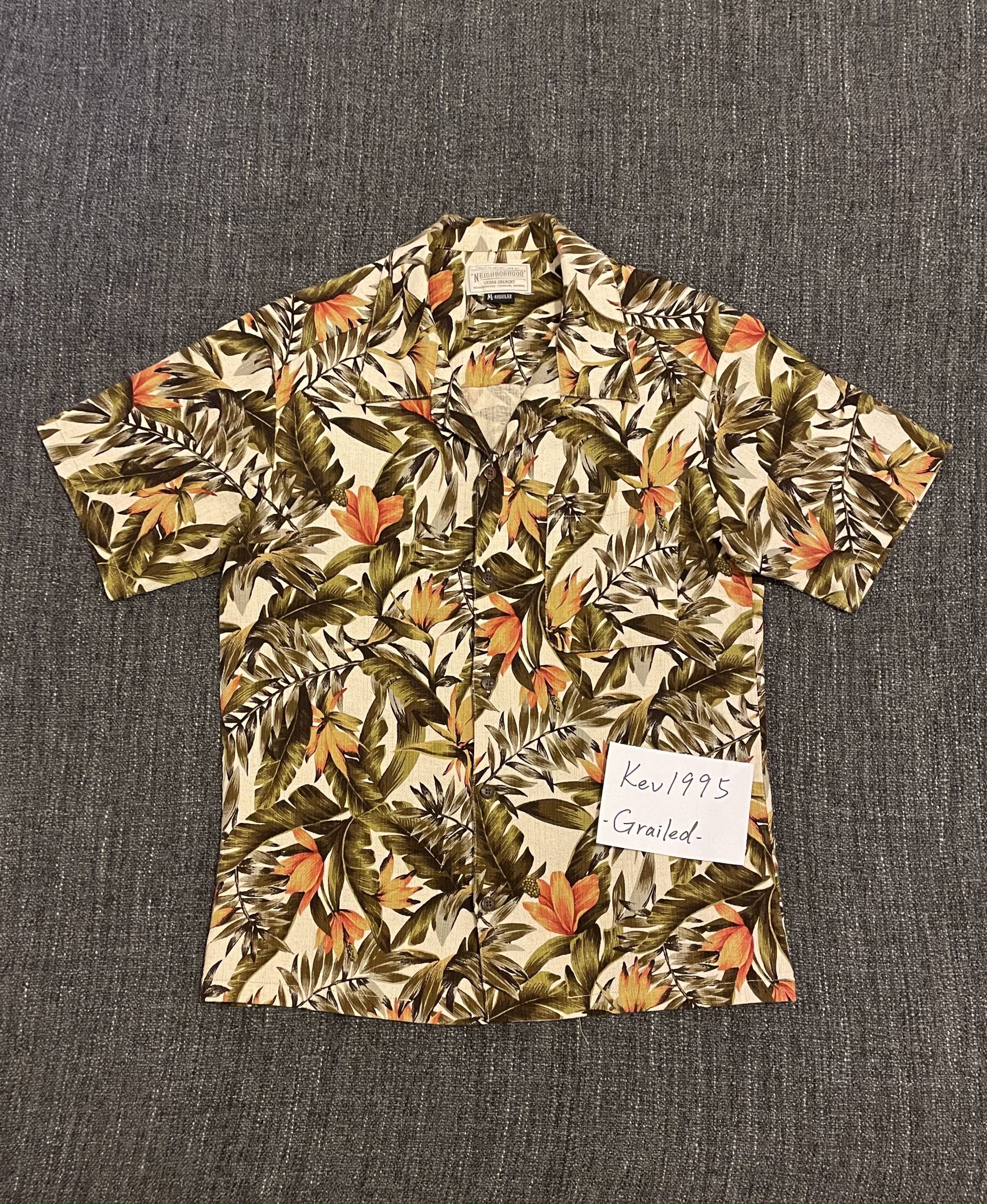 トップス NEIGHBORHOOD Aloha.Panther LY-Shirt LS. Neighborhood Aloha Panther Lyocell Shirt