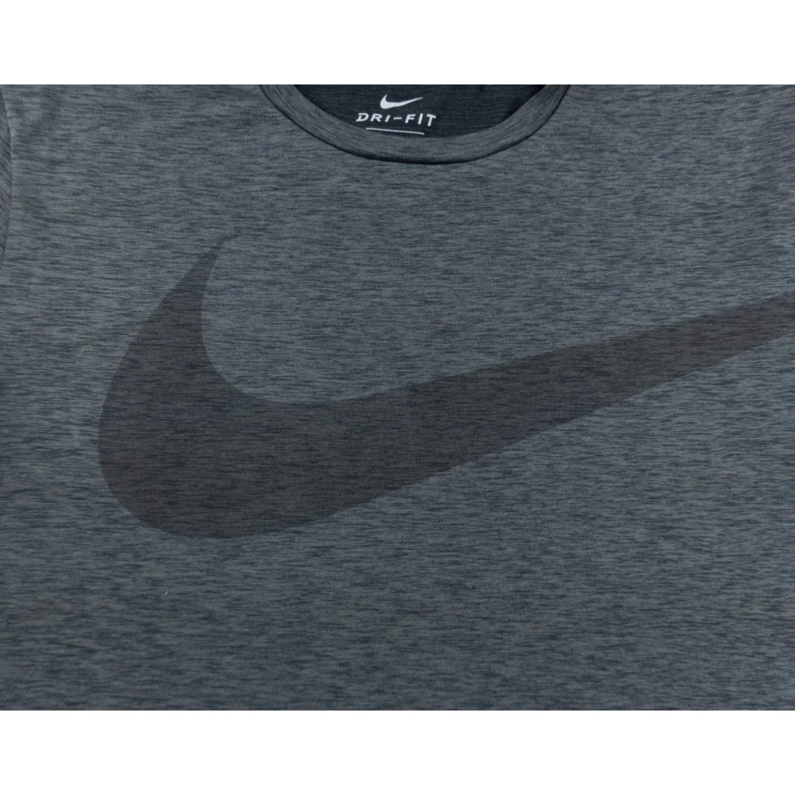 Nike Nike Dri-Fit Shirt Adult Medium Gray Lightweight Swoosh Fitness Activewear Mens Polyester Regular T-Shirt Crew Neck Short Sleeve Pullover Logo Size US M / EU 48-50 / 2 - 2 Thumbnail
