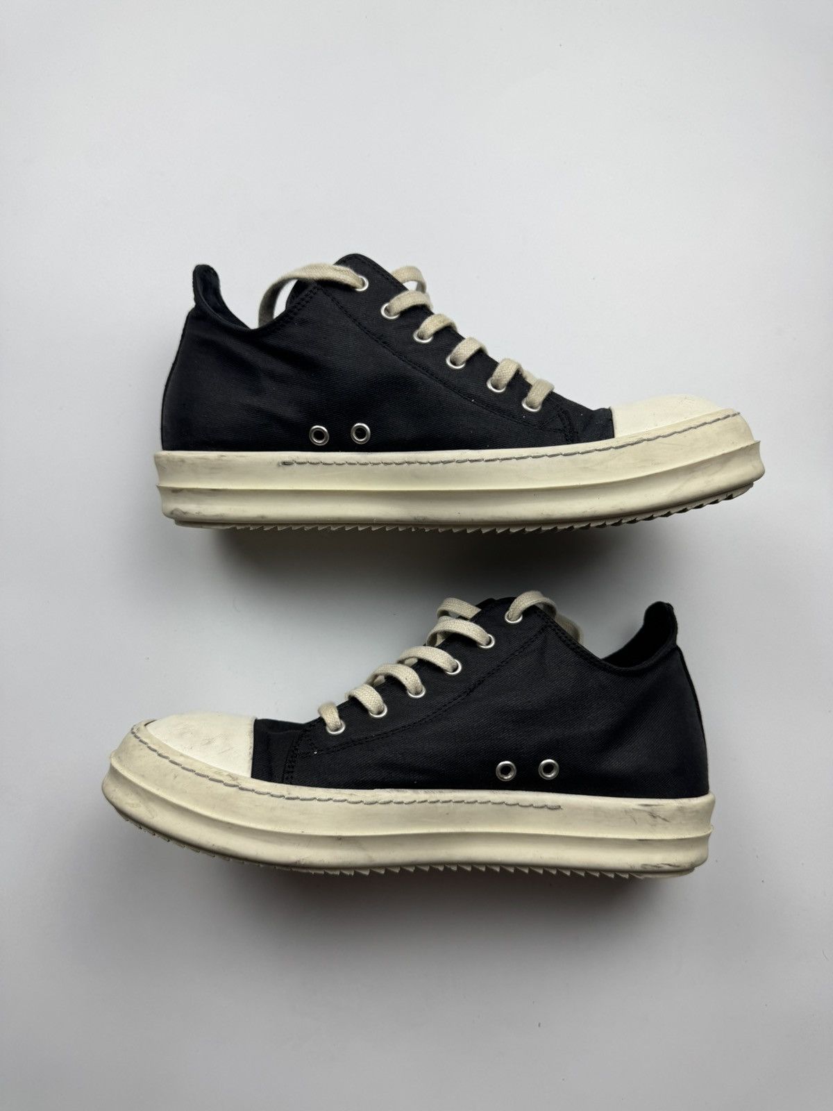 Rick Owens Drkshdw Rick Owens Drkshdw Ramones Low Size US 8 / EU 41 - 3 Thumbnail