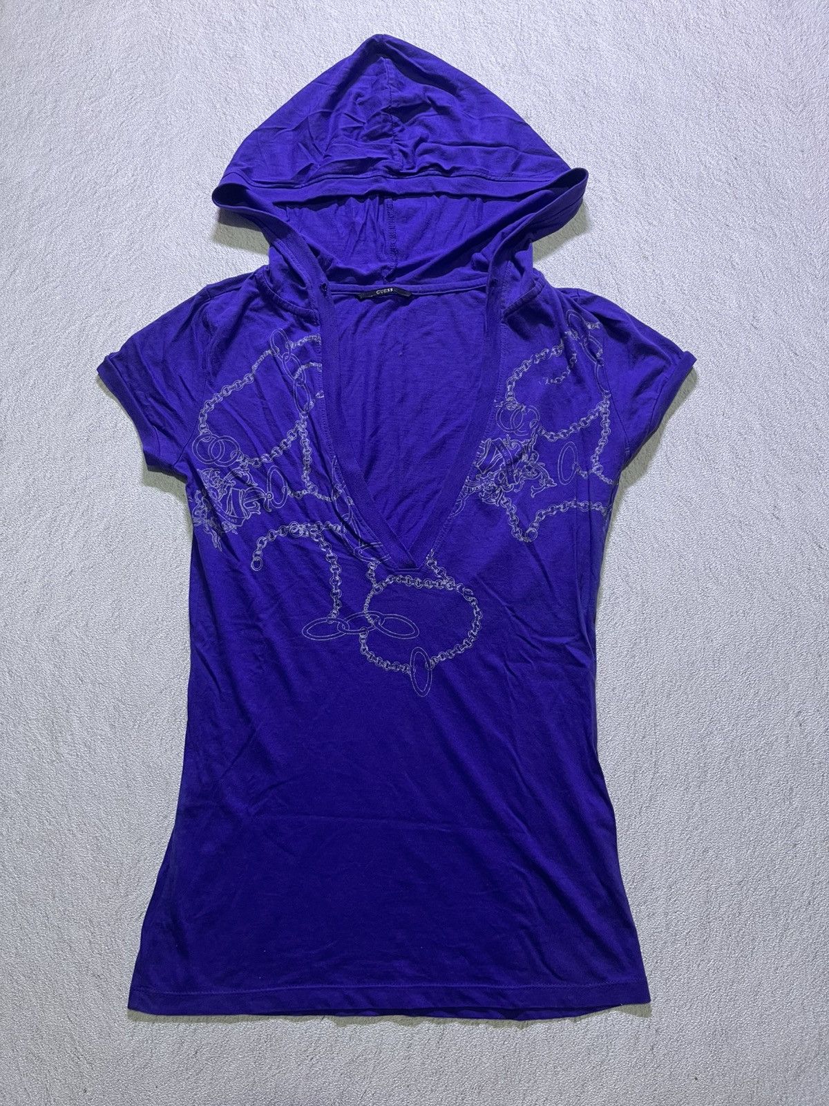 Japanese Brand Y2K GUESS short sleeve tshirt women's Size S / US 4 / IT 40 - 1 Thumbnail