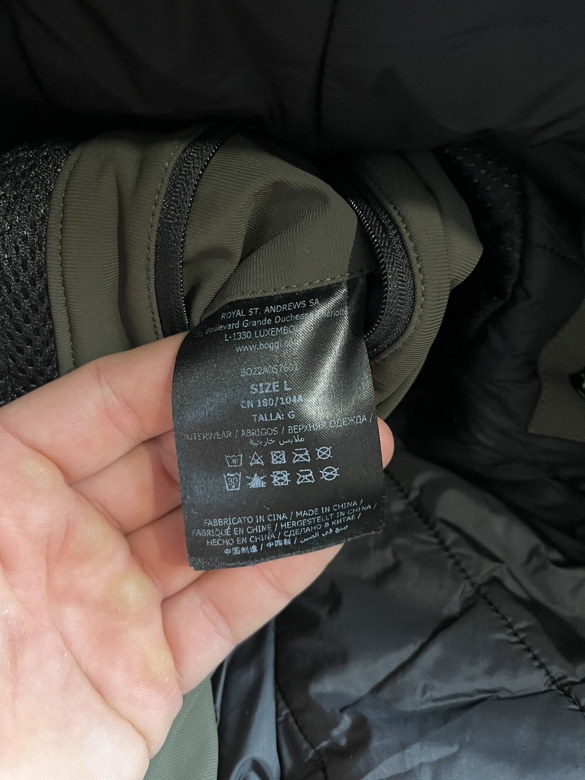 Boggi Boggi Milano B Tech heavy jacket Size US L / EU 52-54 / 3 - 10 Thumbnail
