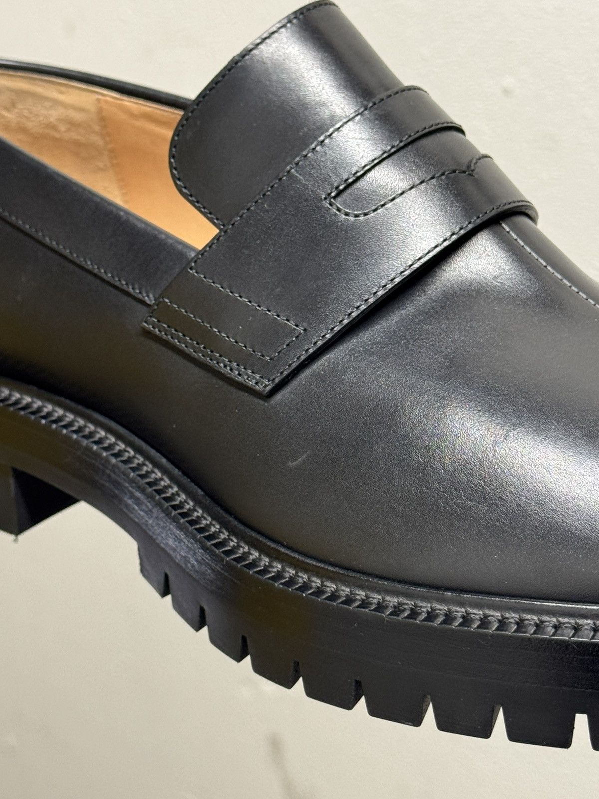 Maison Margiela Maison Margiela Tabi Platform Loafers - Black 45 Size US 12 / EU 45 - 10 Thumbnail