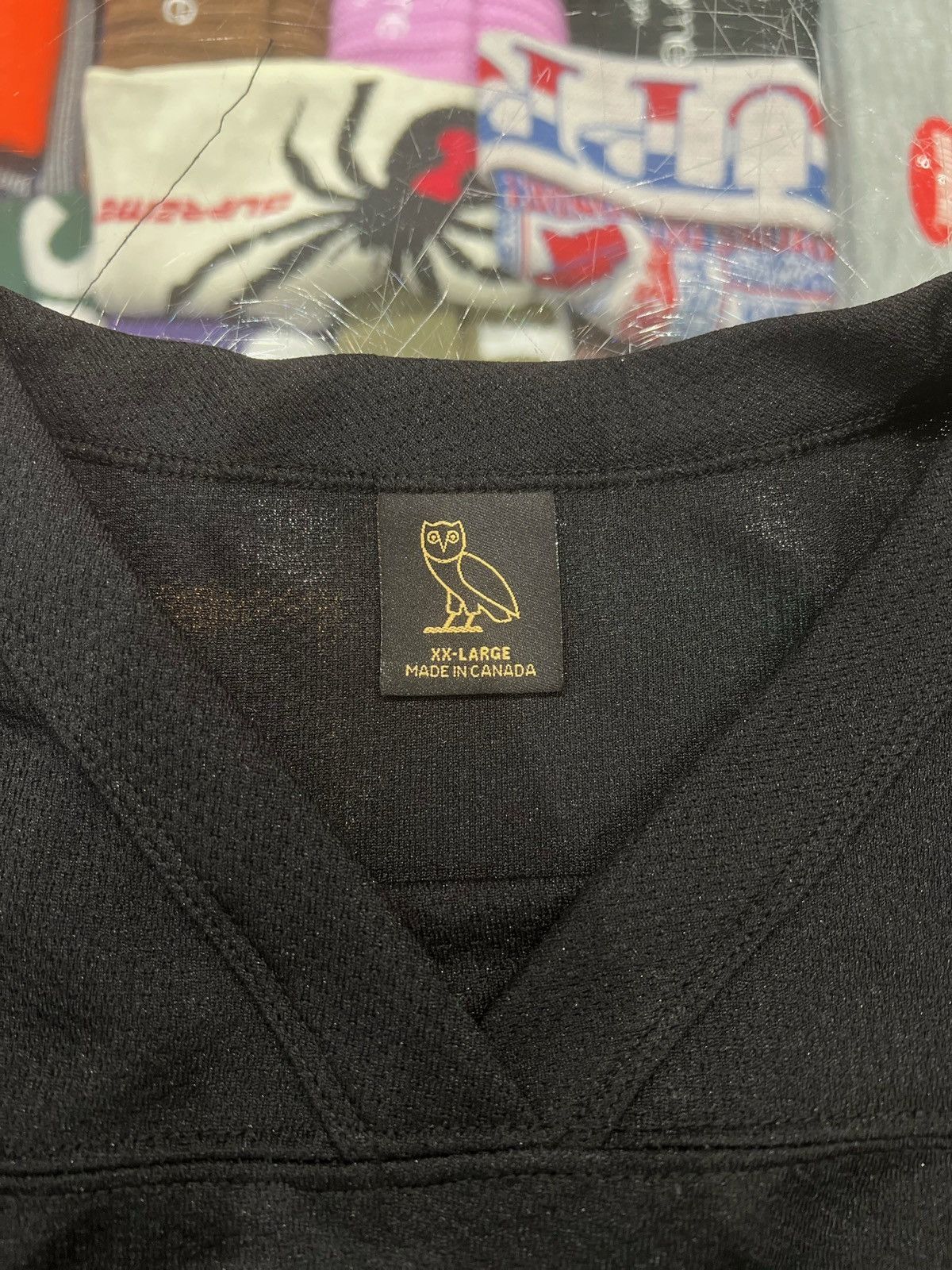 October's Very Own OVO Hockey Jersey Black Size: XXL Size US XXL / EU 58 / 5 - 6 Thumbnail