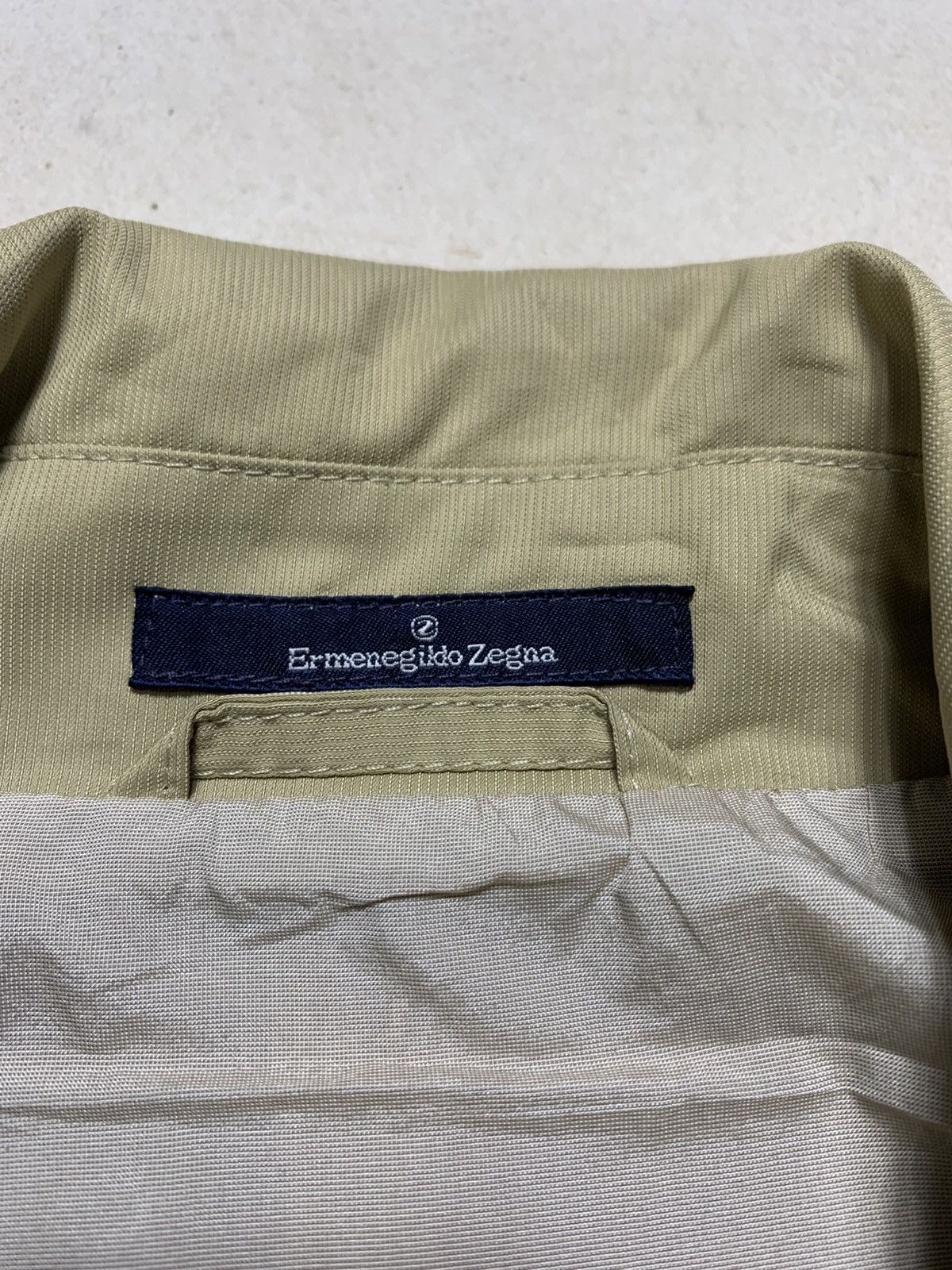 Ermenegildo Zegna Ermenegildo Zegna Microtene Water Resistant Jacket Size US S / EU 44-46 / 1 - 14 Thumbnail
