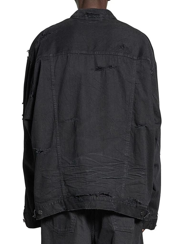 Balenciaga o1tr1nto0426 Unity Sports Icon Patchwork Jacket in Black Size XL / US 12-14 / IT 48-50 - 5 Thumbnail