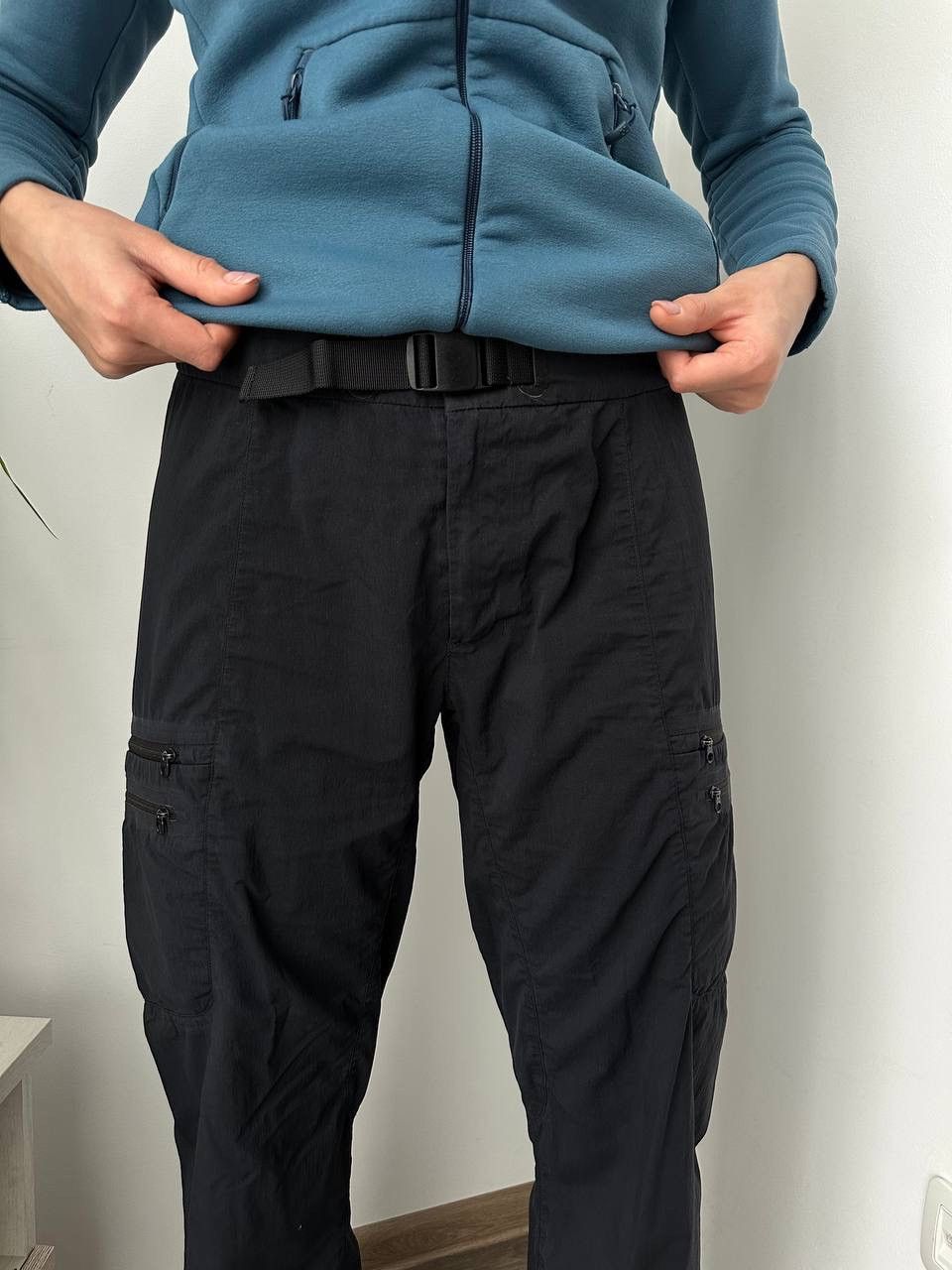 Arc'teryx × Vintage Vintage Arc’Teryx Outdoor Blue Big Logo Cargo Pants Size 24" / US 00 / IT 34 - 8 Thumbnail