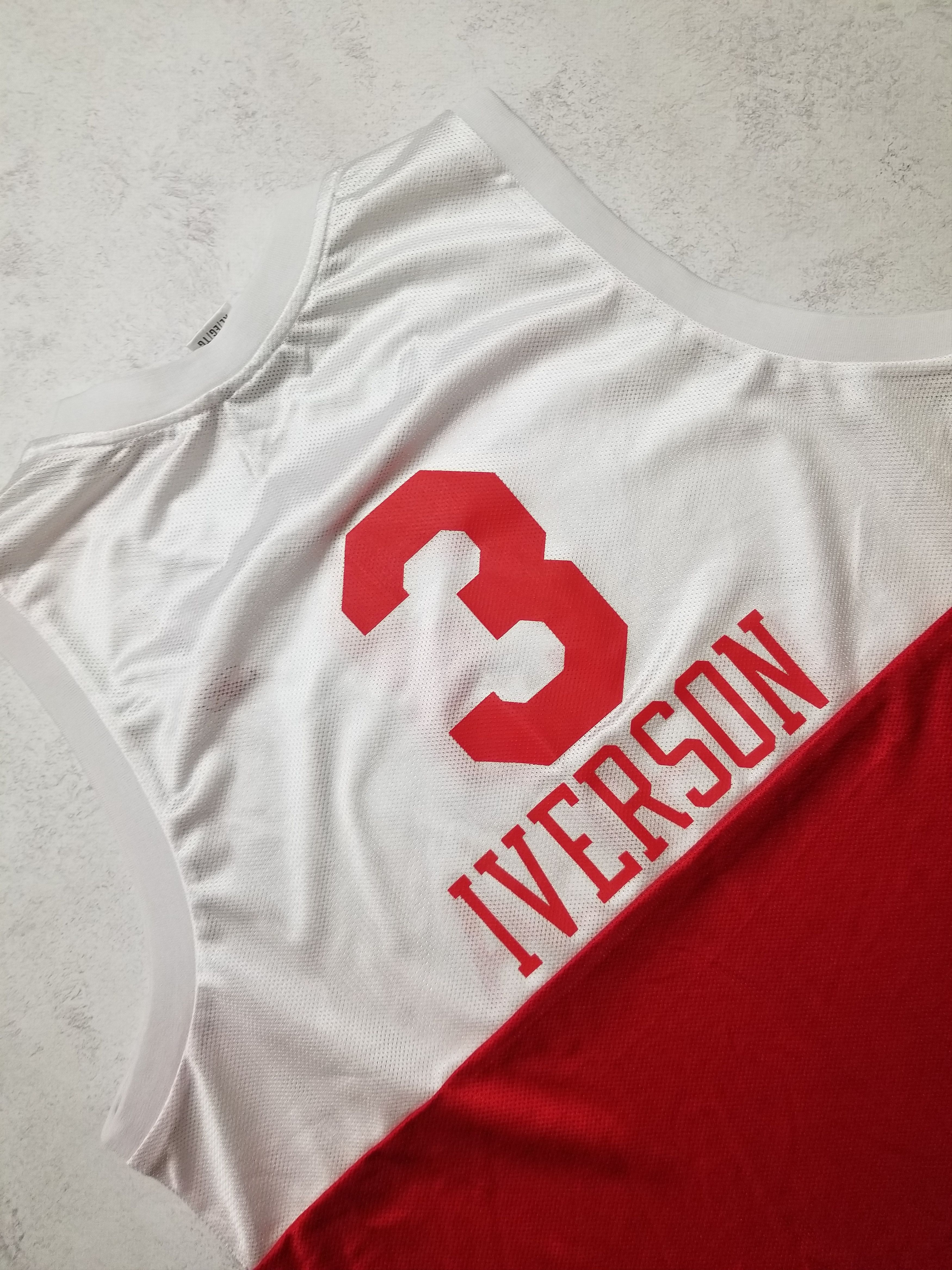 Reebok Allen Iverson Philadelphia 76ers Sixers Jersey 1965-1966 Size US L / EU 52-54 / 3 - 6 Thumbnail