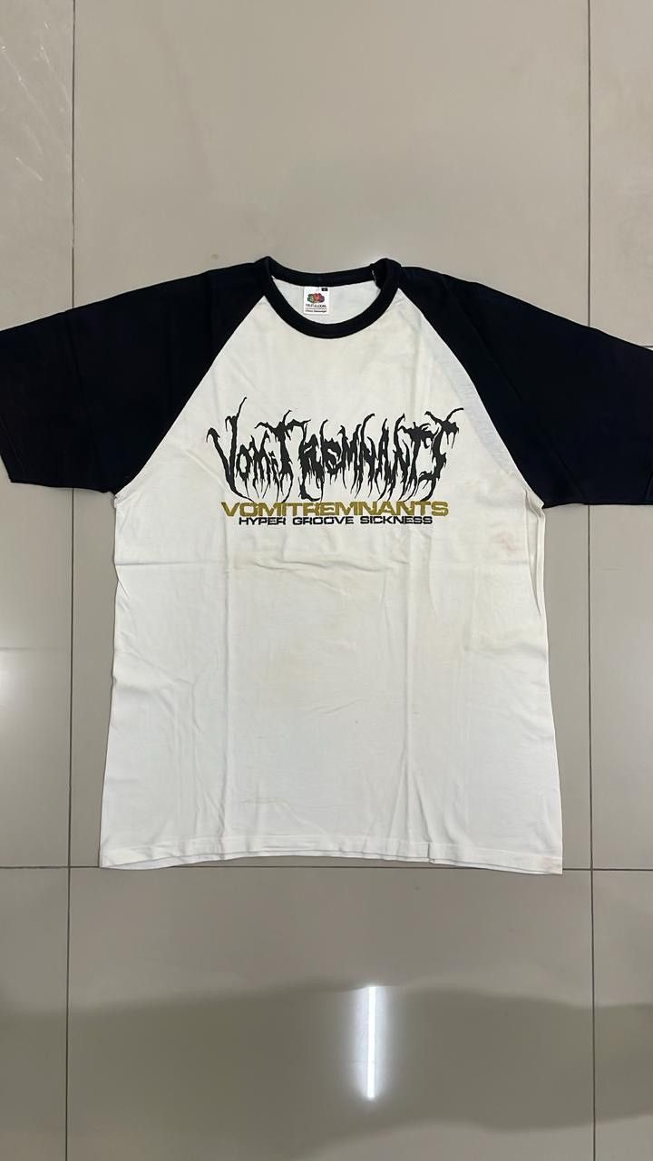 Band Tees Vintage Vomit Remnants Hyper Groove Sickness brutal death Size US L / EU 52-54 / 3 - 1 Thumbnail